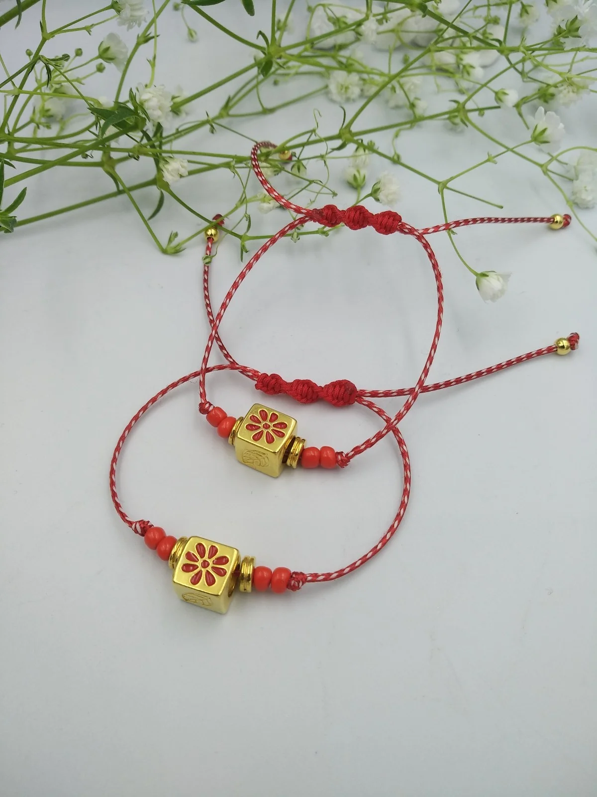 Traditional March Bracelet with Cube by Magis Handmade Jewels – view 2