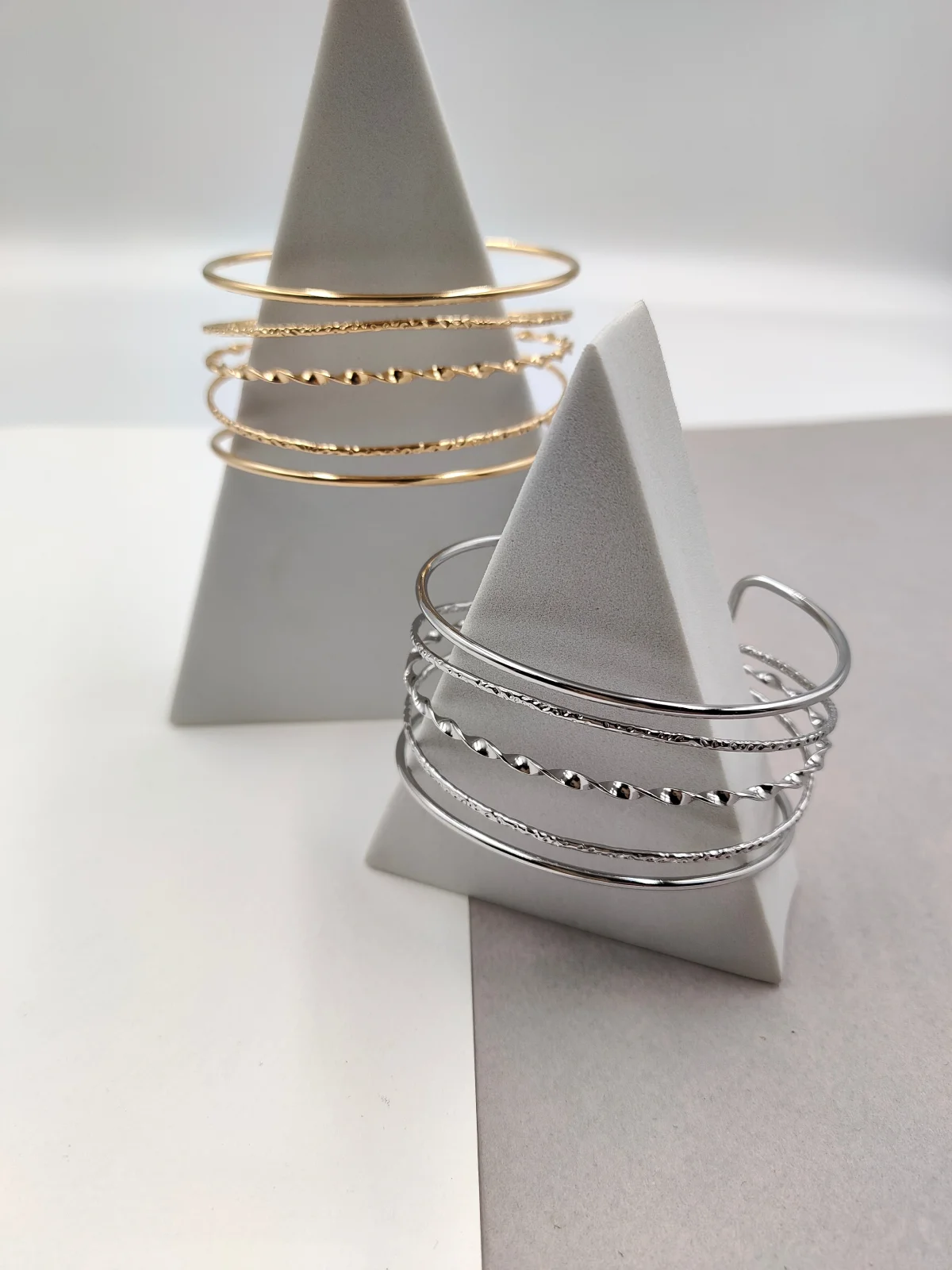 Stainless Steel Multi-Strand Bracelet by Magis Handmade Jewels – view 3