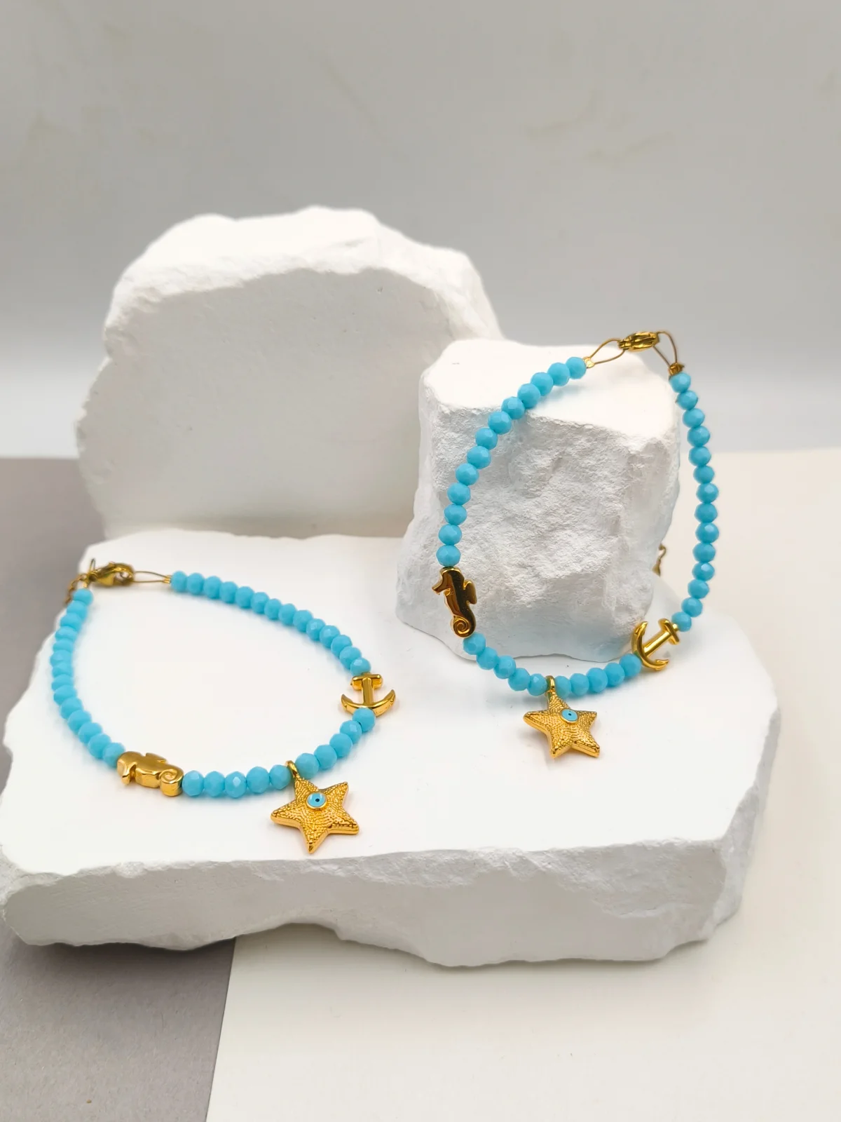Bracelet with Crystals and Gold-Plated Details #703335