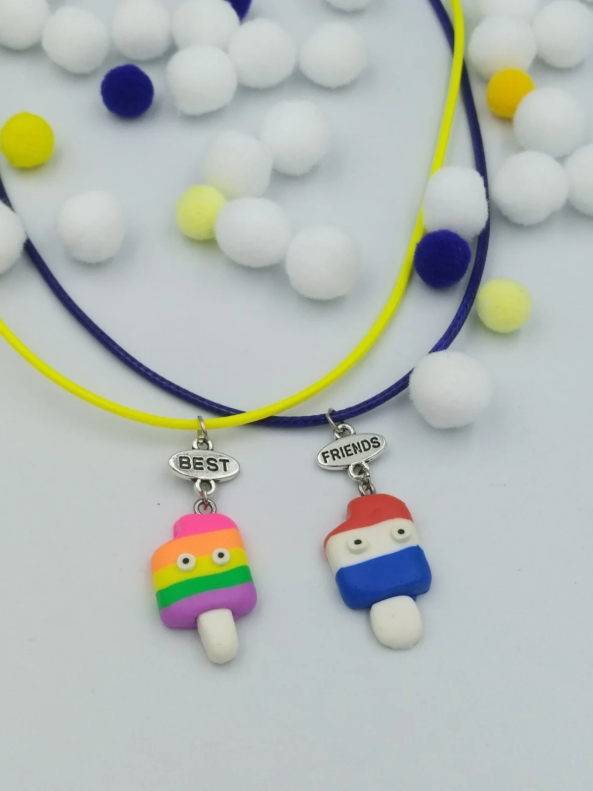 Best Friends Ice-Cream Necklace Set by Magis Handmade Jewels – view 2
