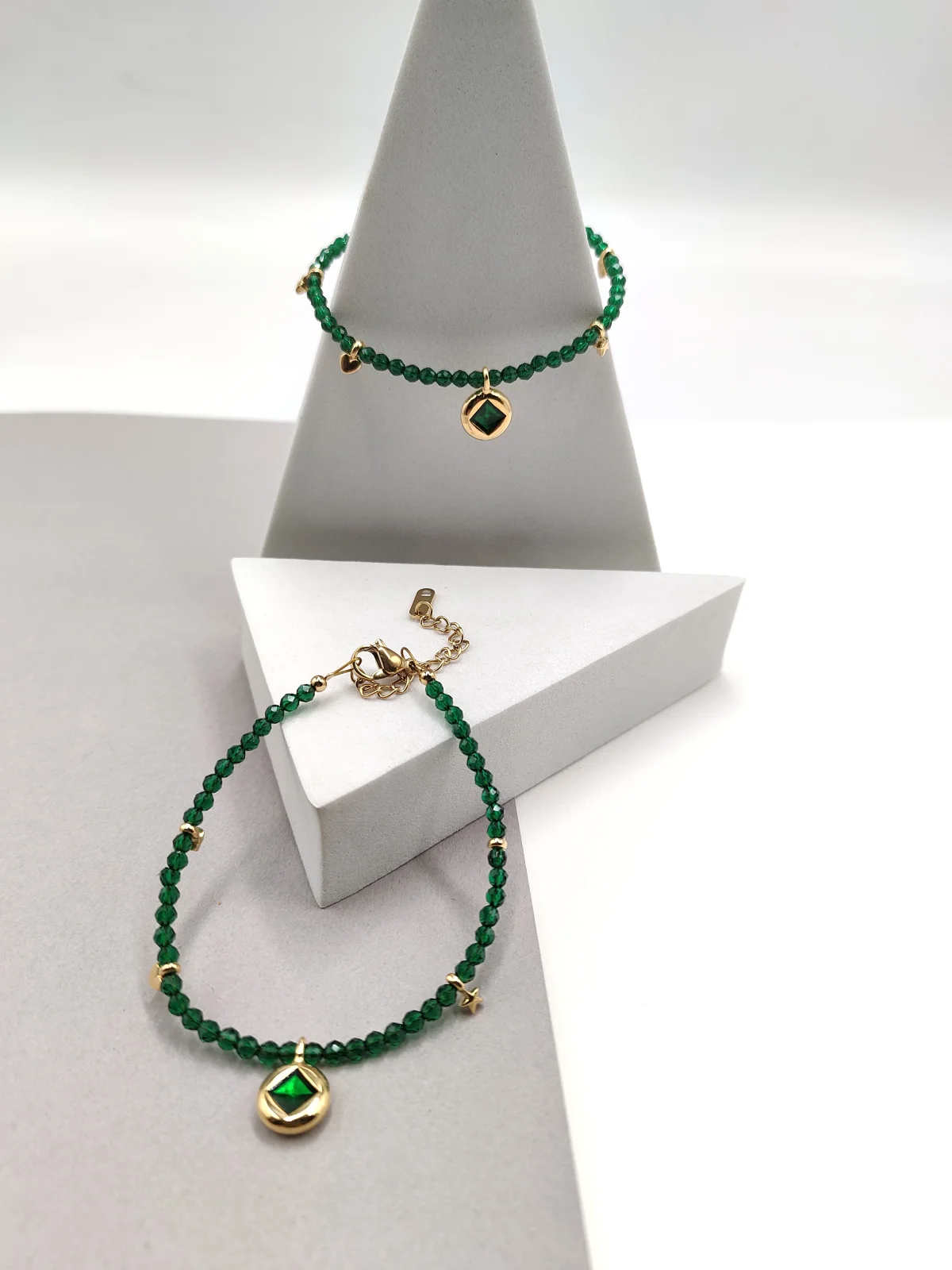 Bracelet with Crystals and Gold-Plated Details #703067