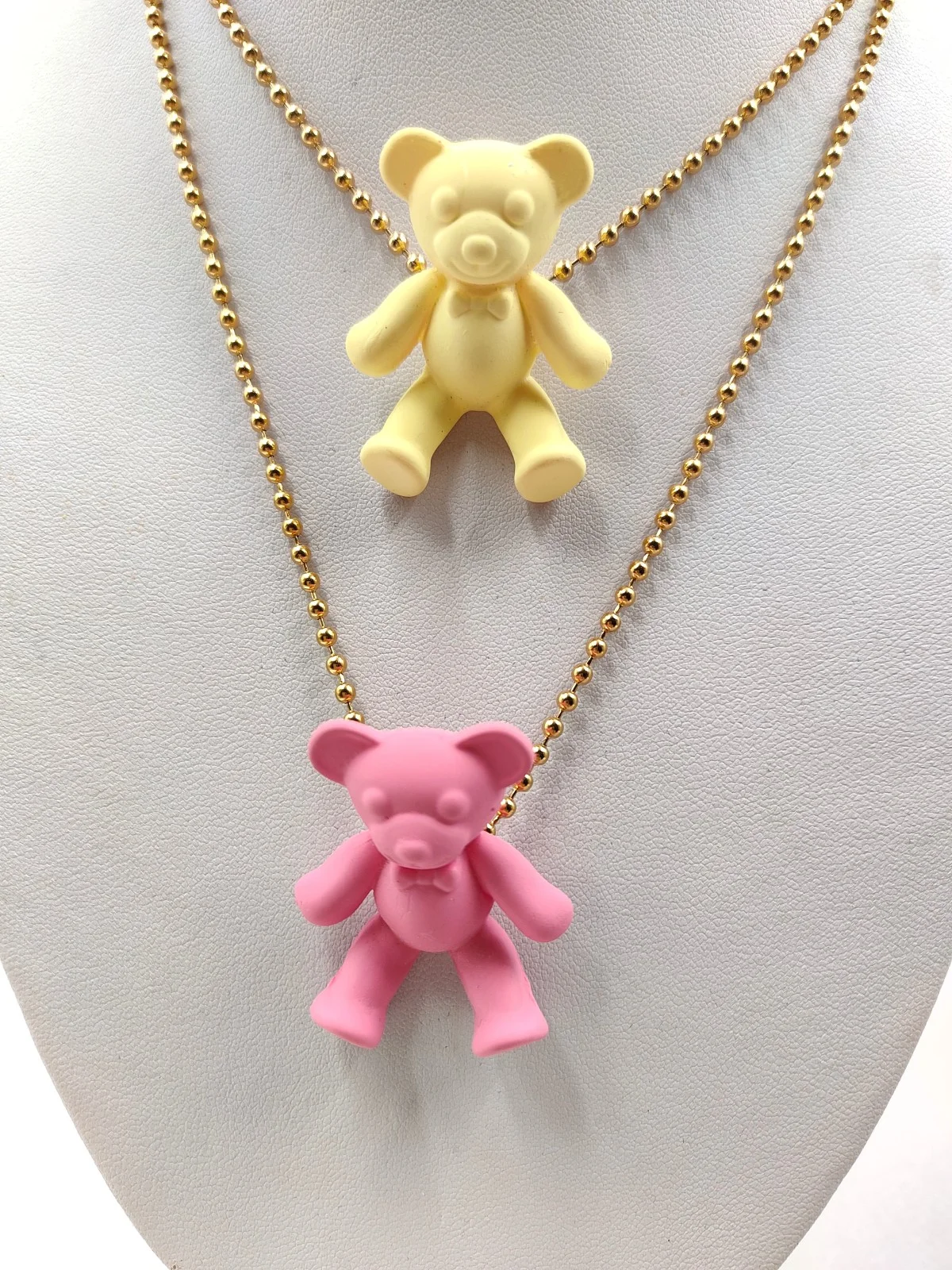 Necklace with Large Teddy Bear by Magis Handmade Jewels – view 4