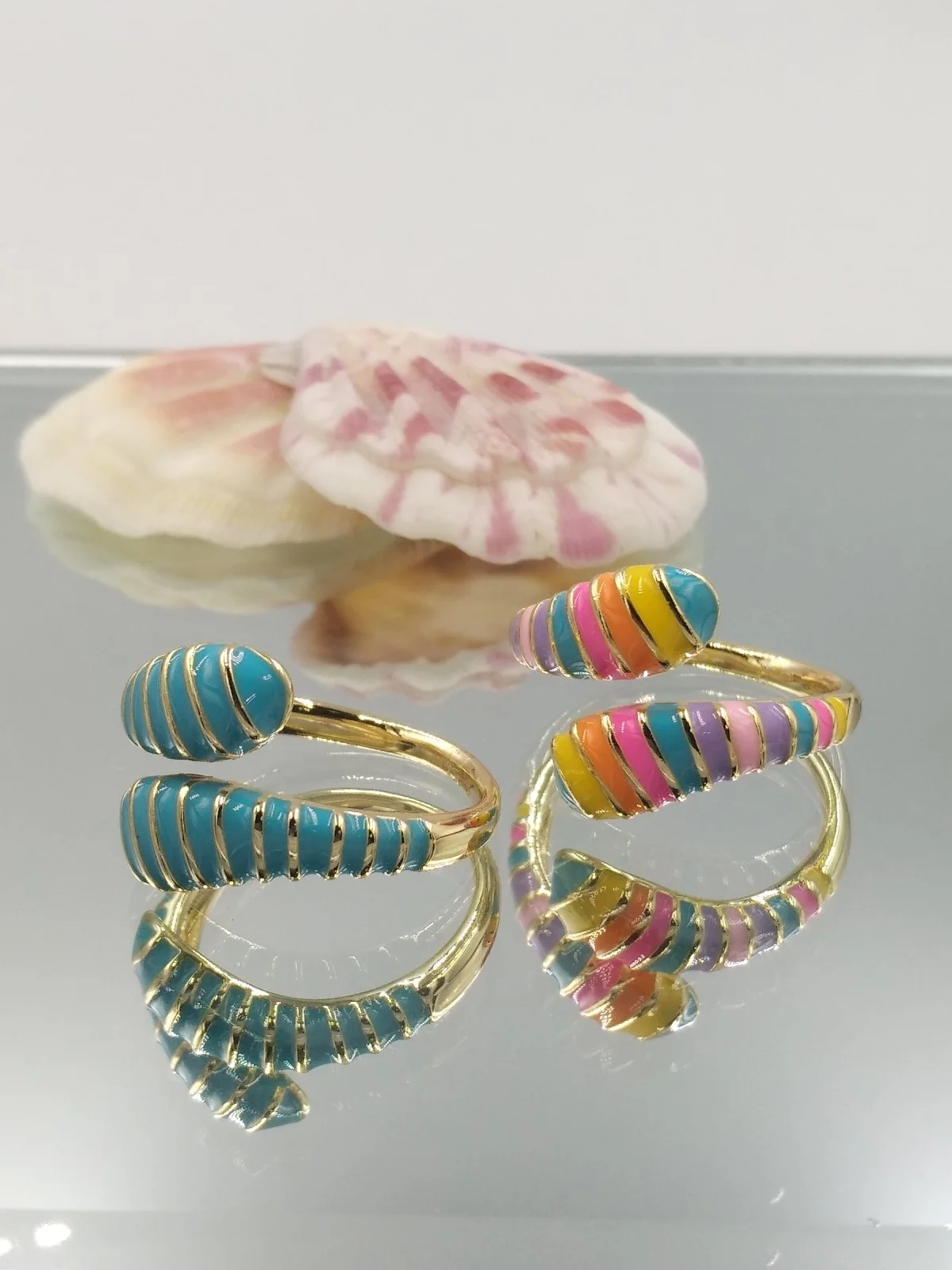 Ring with Enamel by Magis Handmade Jewels – view 4