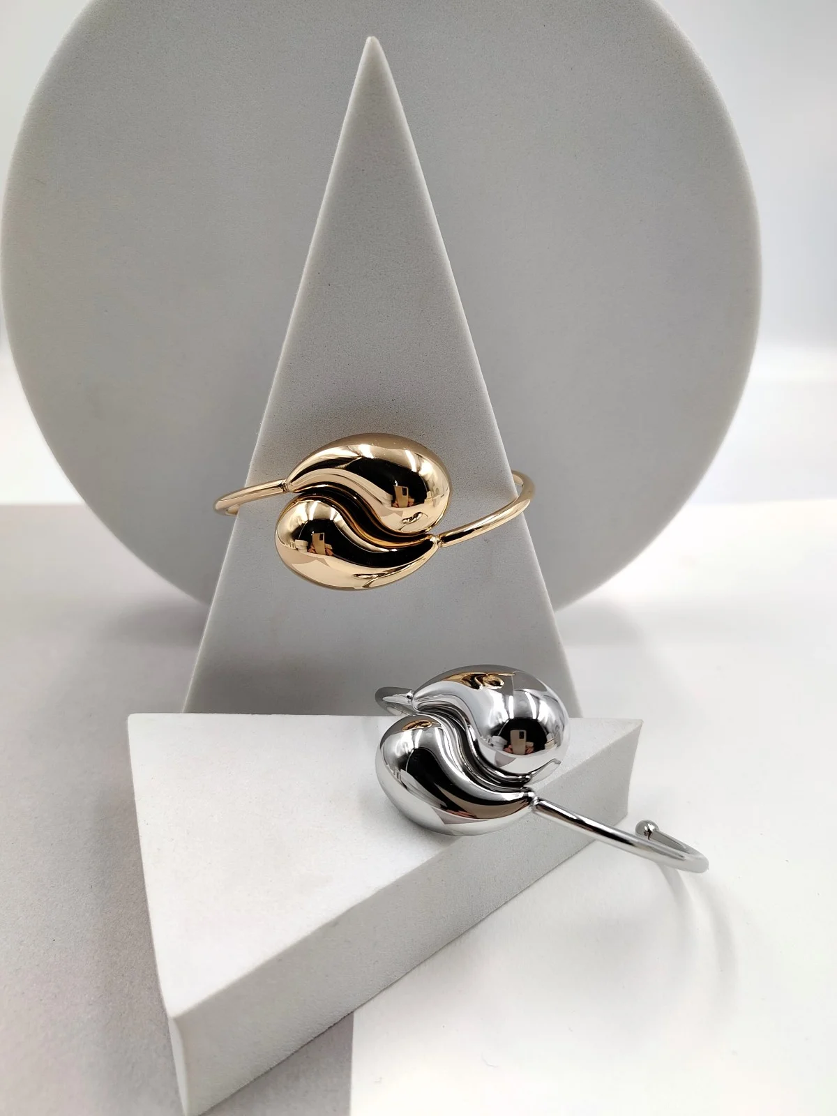 Stainless Steel Bracelet with Drops #8001299