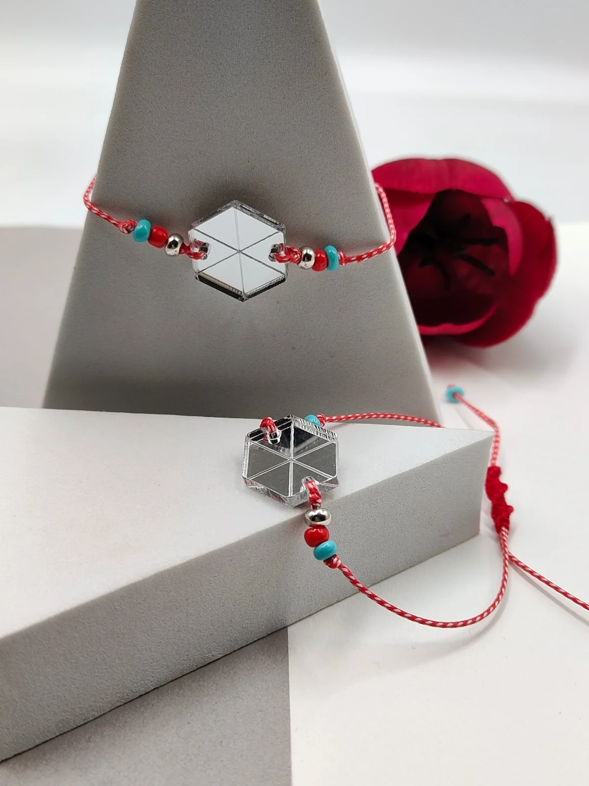 Traditional March Bracelet with Acrylic Kite #341598