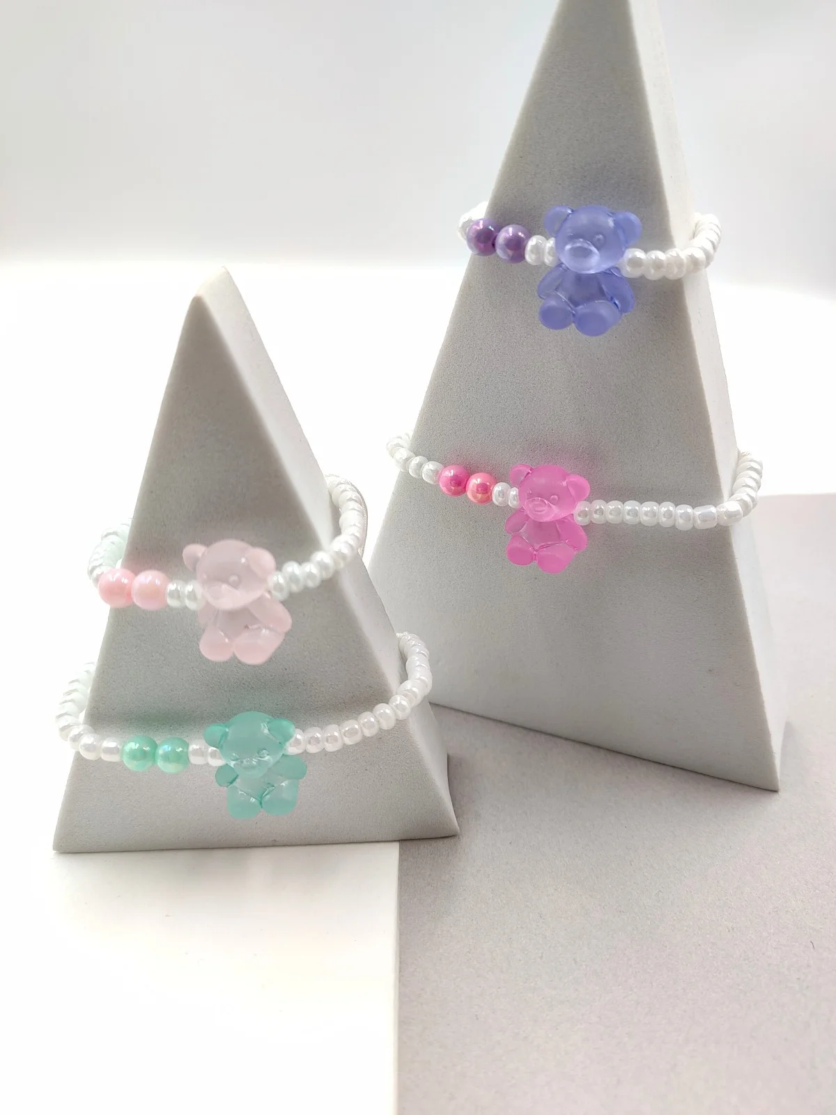 Bracelet with Beads and Teddy Bear #301871
