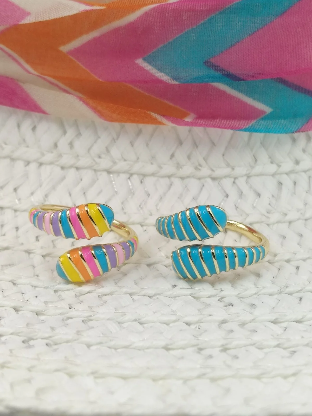 Ring with Enamel by Magis Handmade Jewels – view 2
