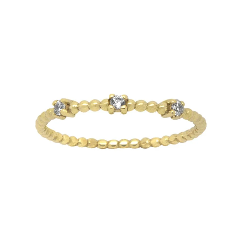 Diamond Beaded Ring — additional product image 6 from AntEva Crafts
