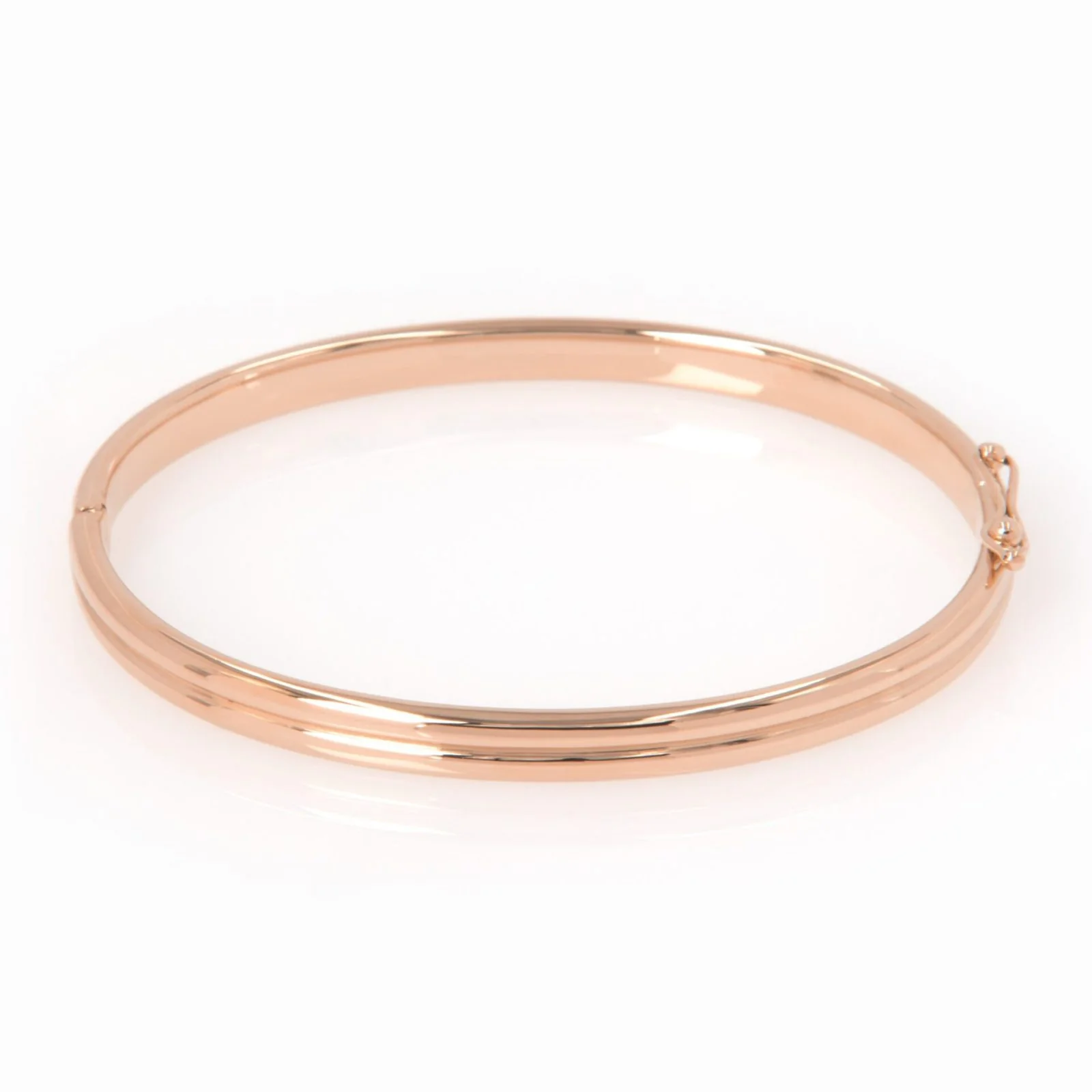 Hinged Ribbed Bangle — additional product image 7 from AntEva Crafts