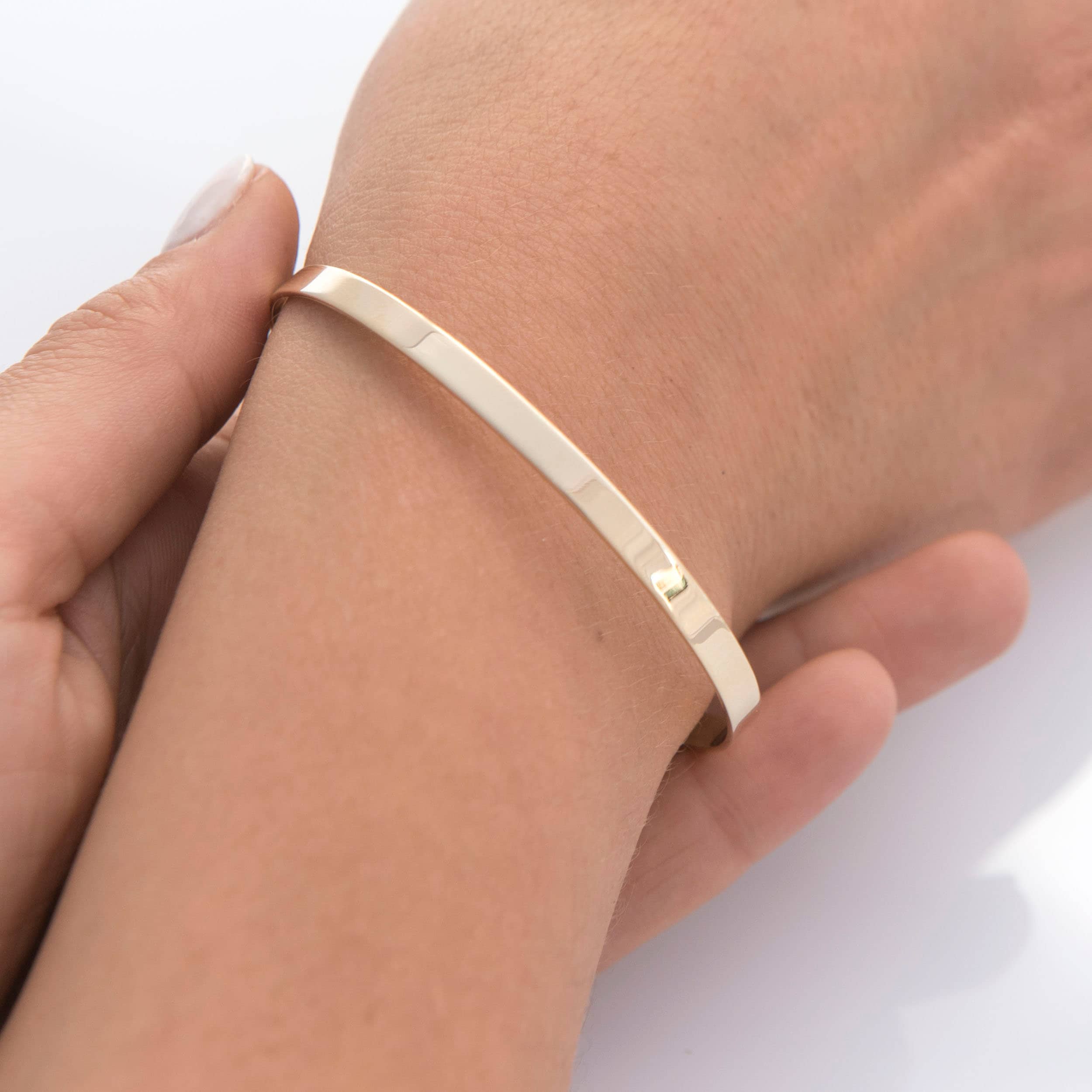 Plain Cuff Bangle — additional product image 2 from AntEva Crafts