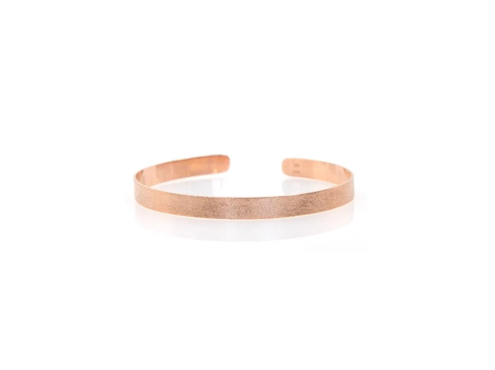 Plain Open Cuff Bangle Massive Inside — additional product image 5 from AntEva Crafts