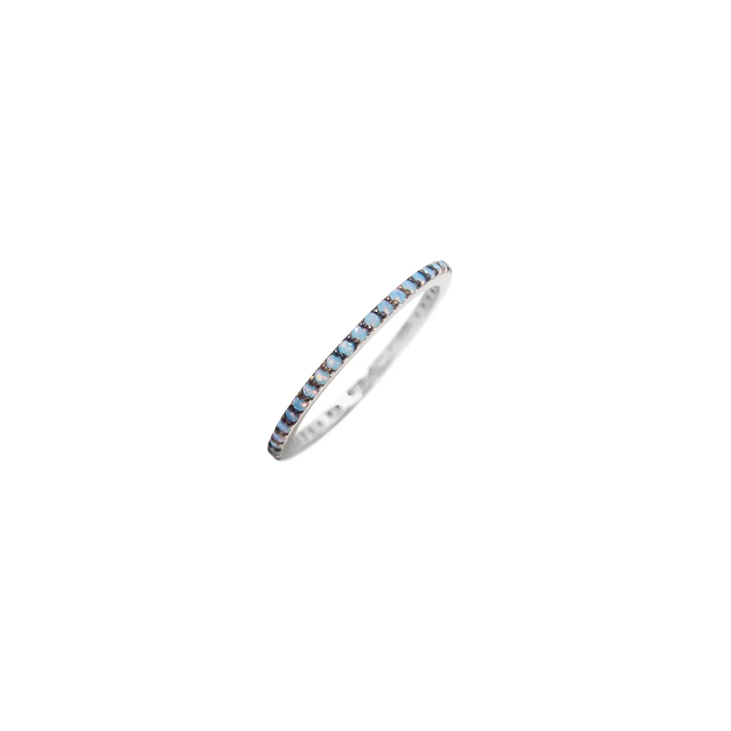 Full Eternity Opal Ring — additional product image 3 from AntEva Crafts