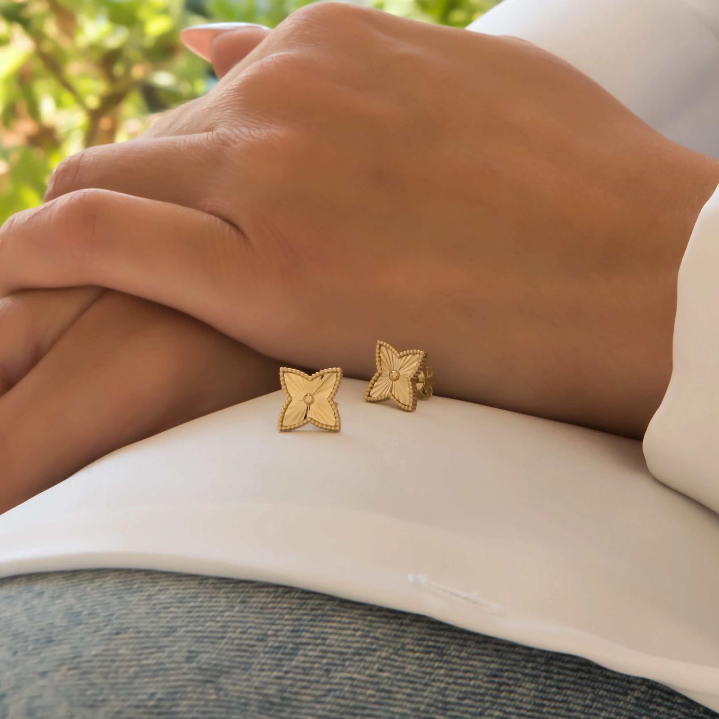Diamond Cut Milgrain Star Set — additional product image 16 from AntEva Crafts