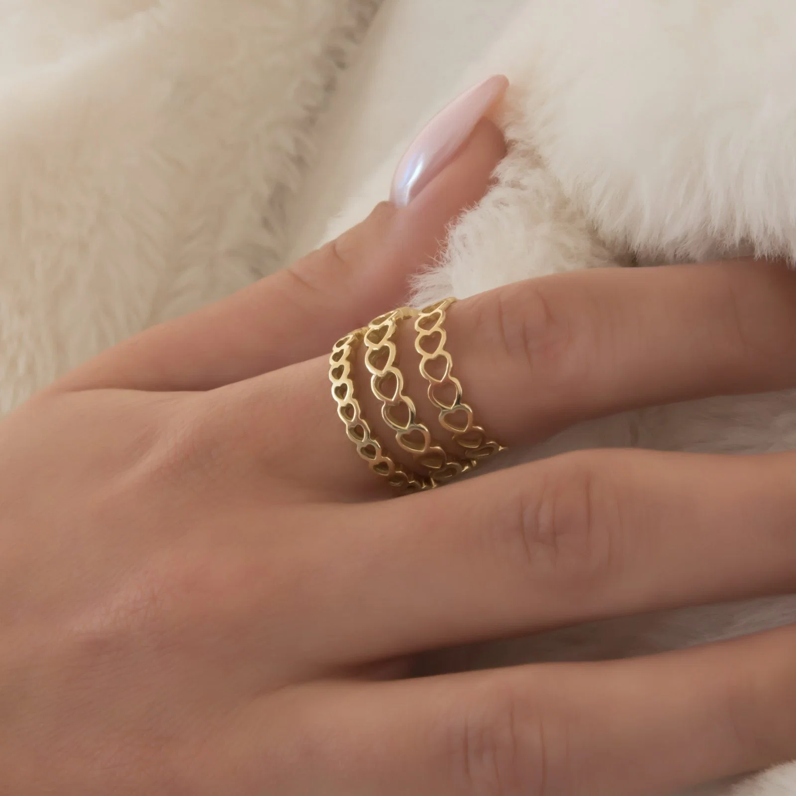 Heart Eternity Ring — additional product image 13 from AntEva Crafts