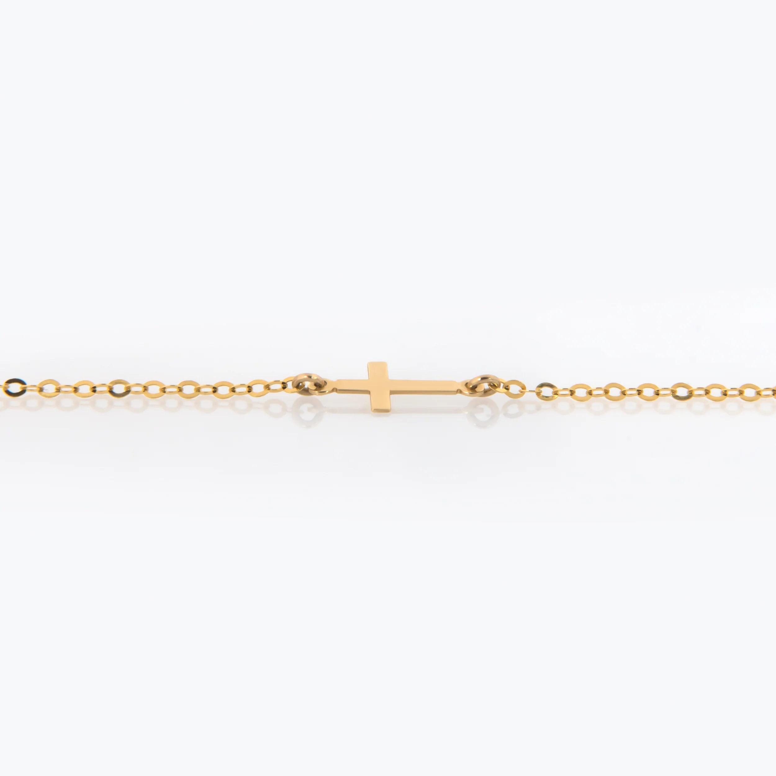 Cross Chain Bracelet — additional product image 7 from AntEva Crafts