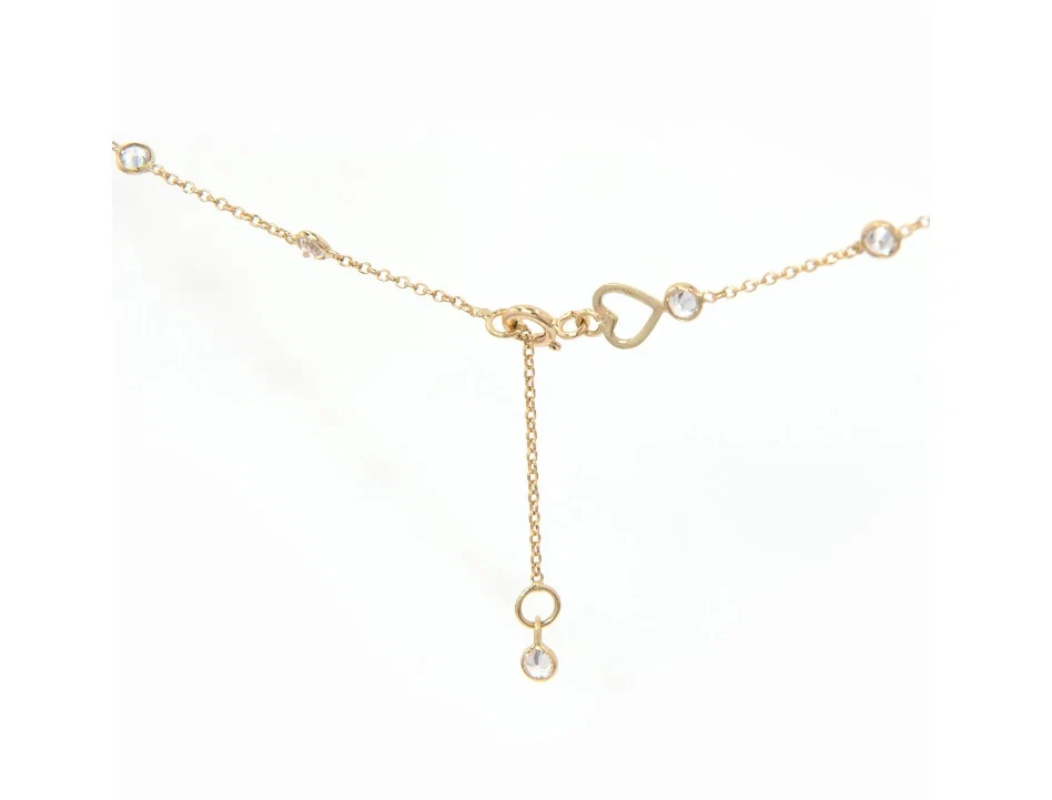 Dainty Cz Chain Necklace — additional product image 3 from AntEva Crafts