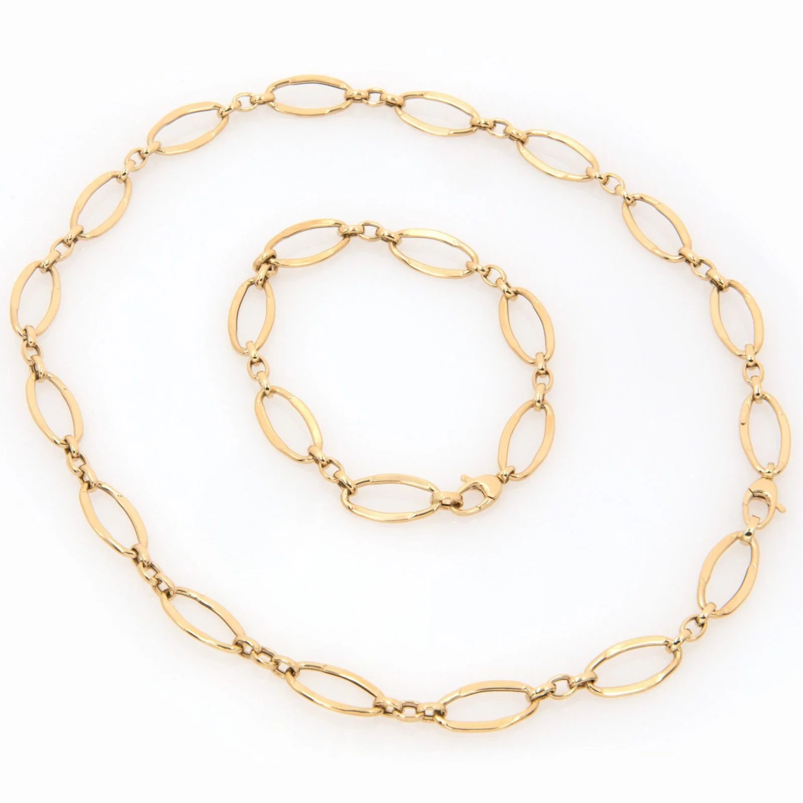 Oval Link Elongated Bracelet — additional product image 6 from AntEva Crafts