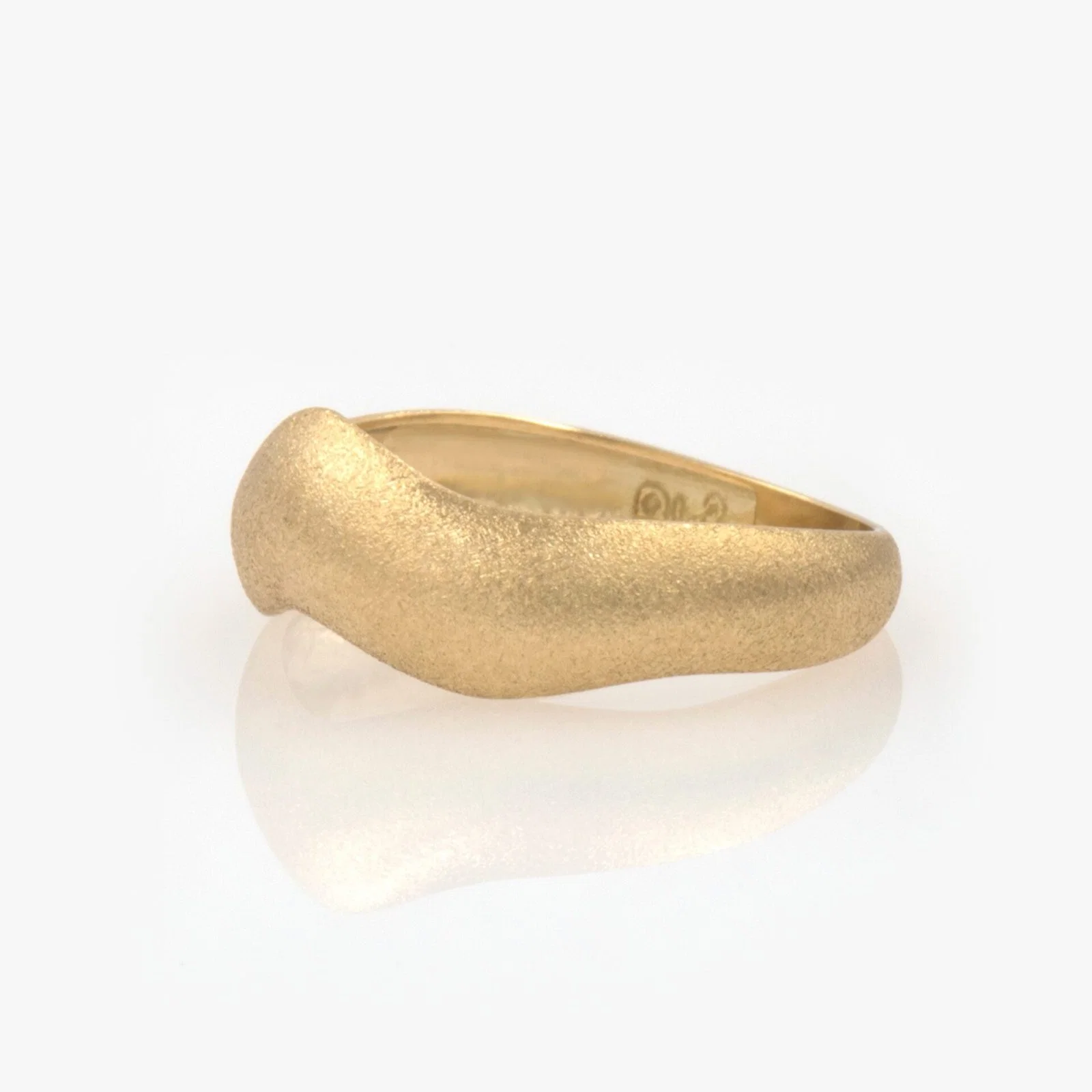 Wavy Wide Dome Ring — additional product image 10 from AntEva Crafts