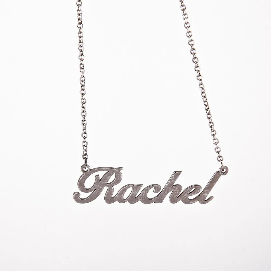 Name Script Necklace — additional product image 5 from AntEva Crafts