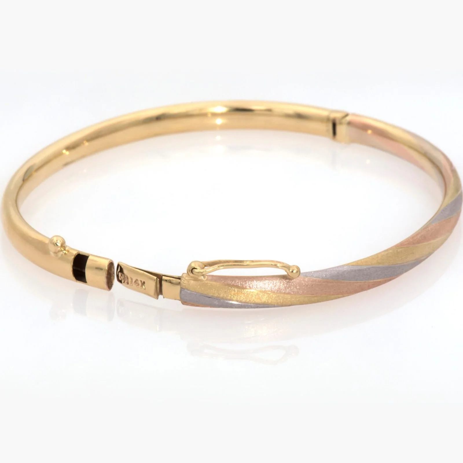 Classic Three Tone Bangle — additional product image 3 from AntEva Crafts