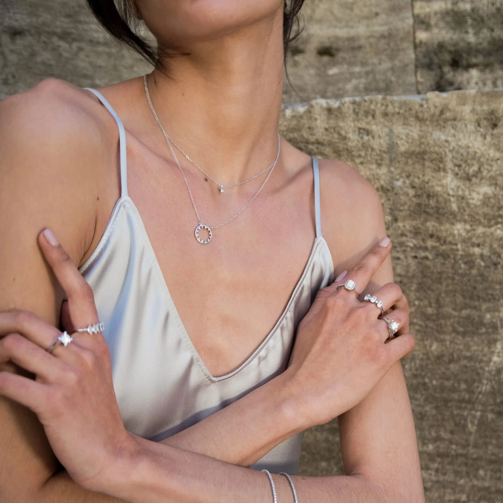 Triple Stone Ring — additional product image 11 from AntEva Crafts