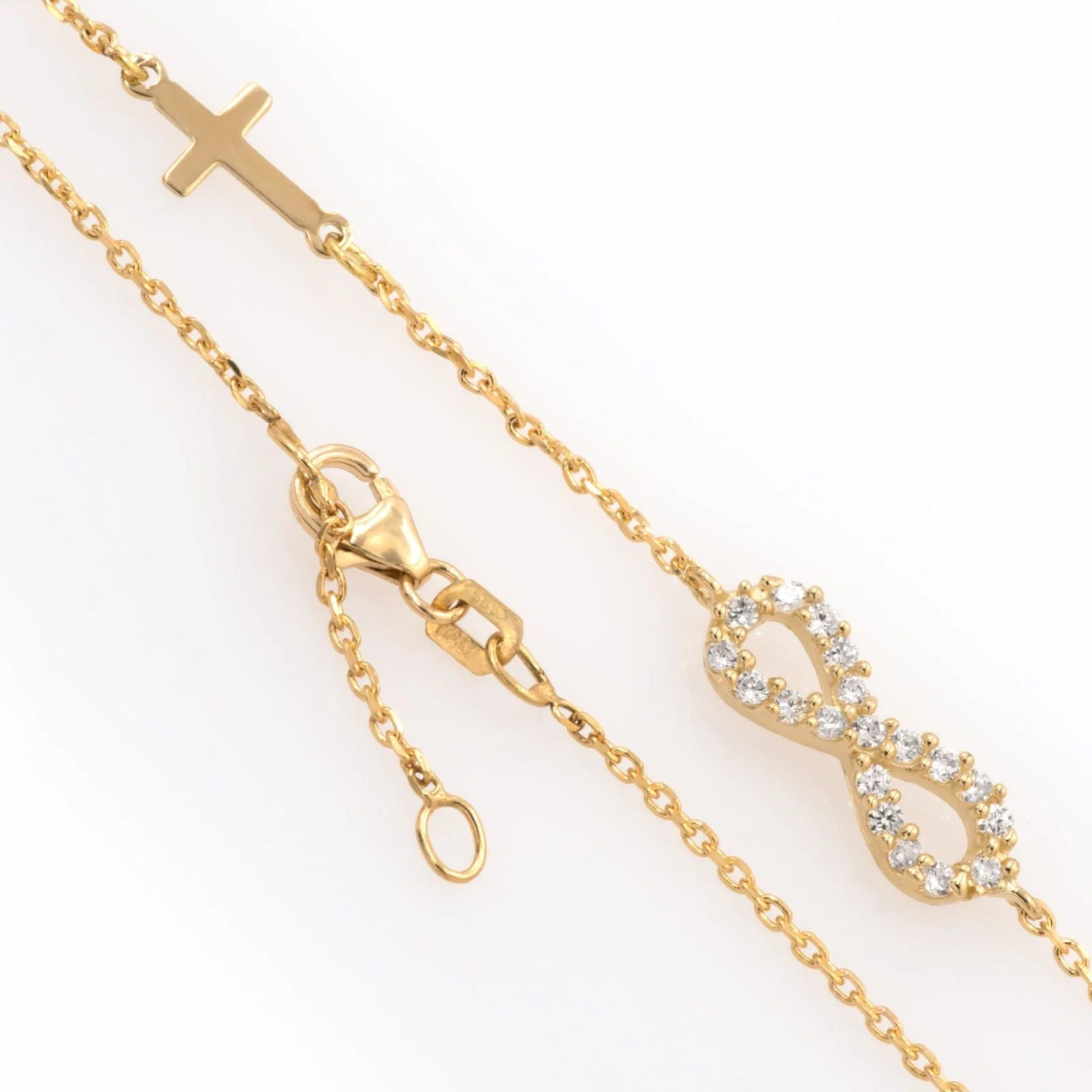 Infinity Chain Bracelet — additional product image 3 from AntEva Crafts