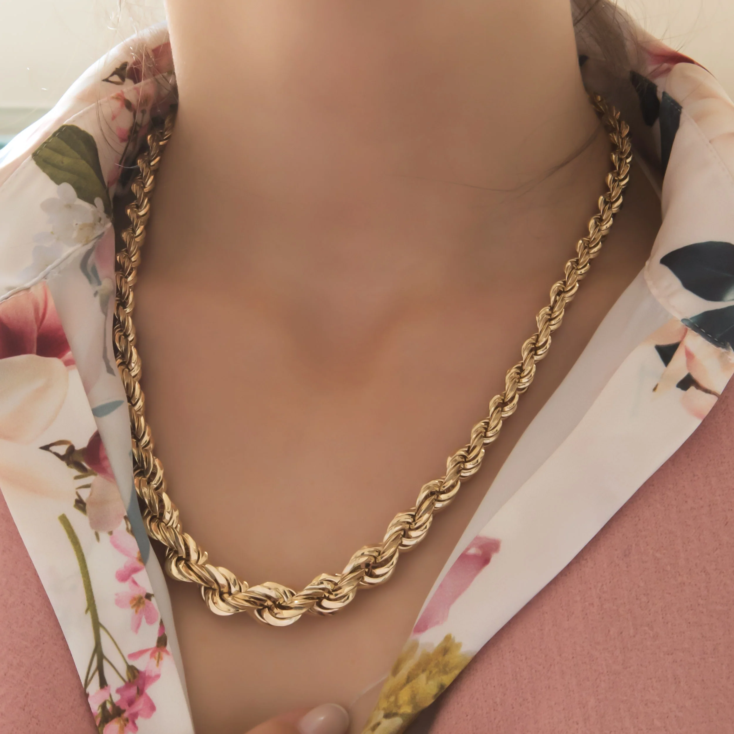 Gold Rope Chain Set — additional product image 6 from AntEva Crafts