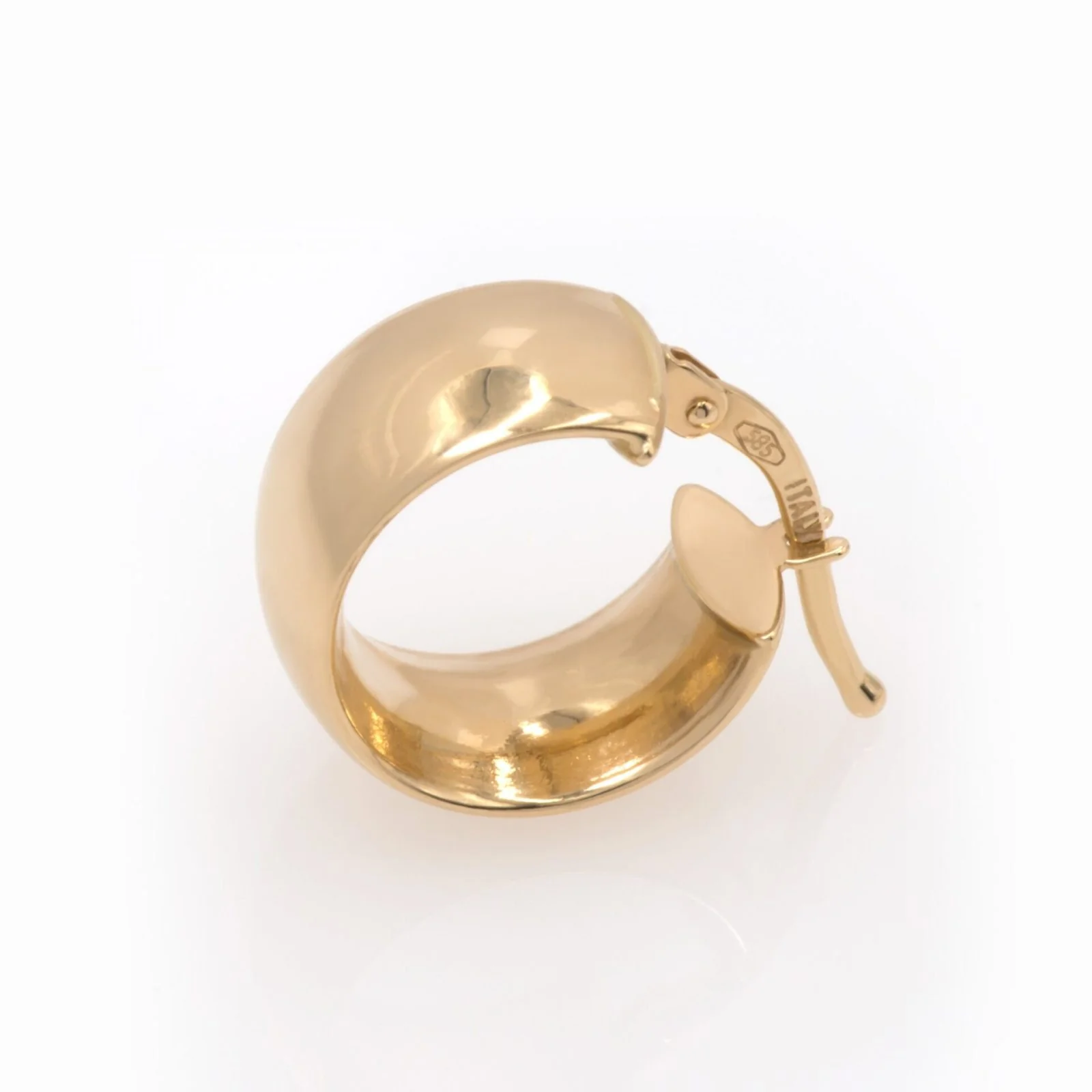 Huggie Hoop Earrings — additional product image 3 from AntEva Crafts