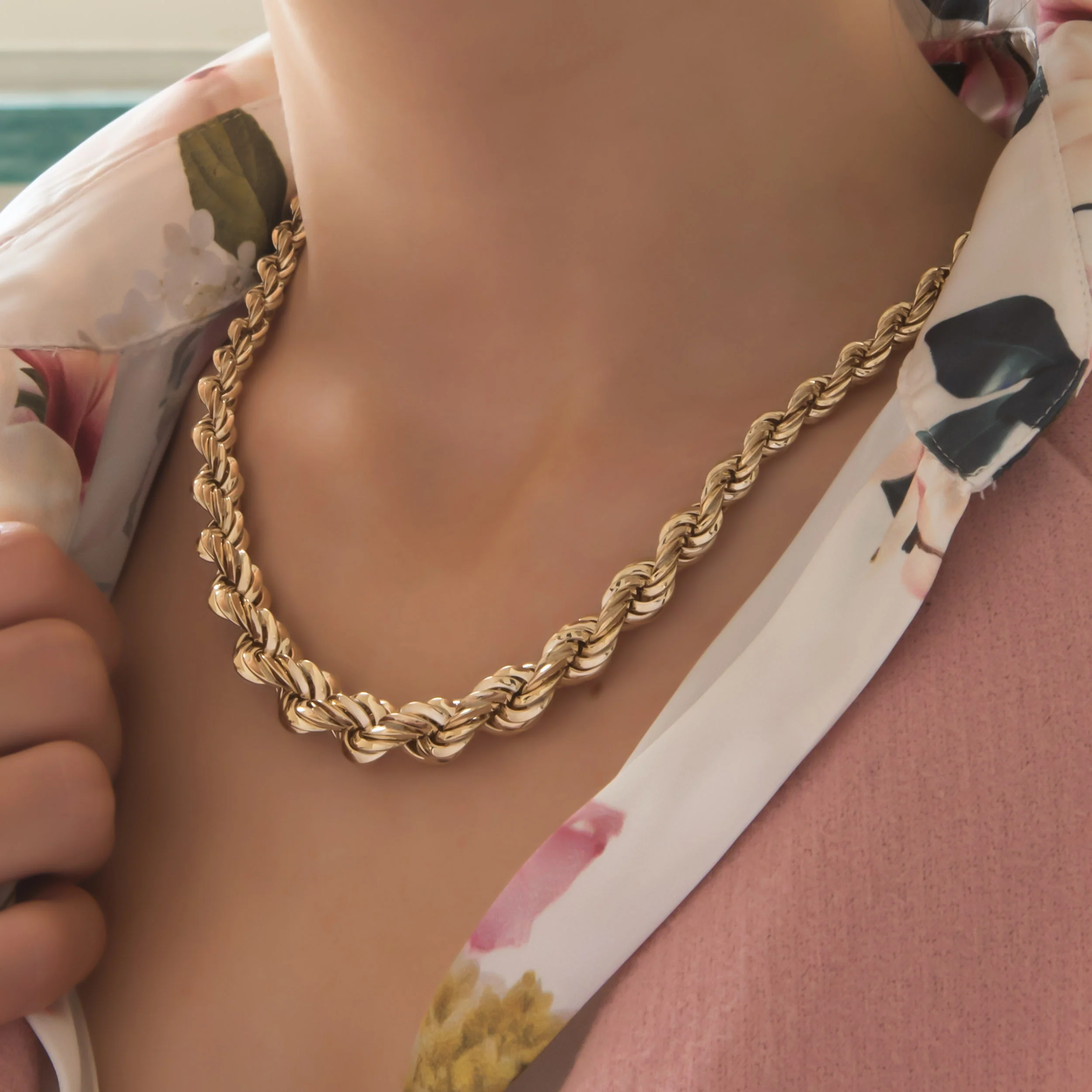 Gold Rope Chain Set — additional product image 4 from AntEva Crafts