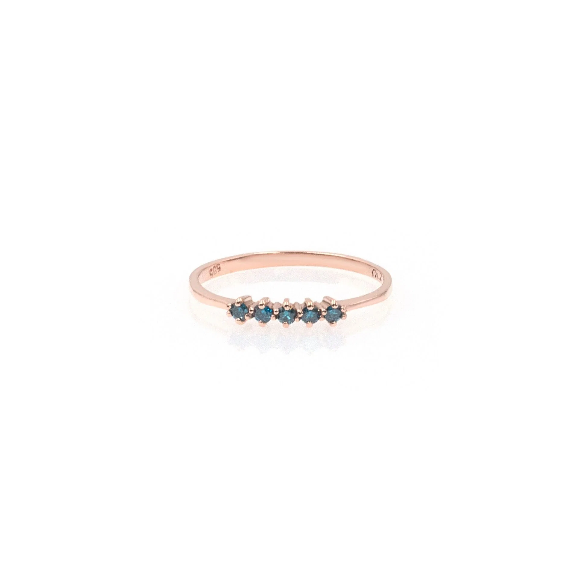 Blue Diamond Ring — additional product image 3 from AntEva Crafts