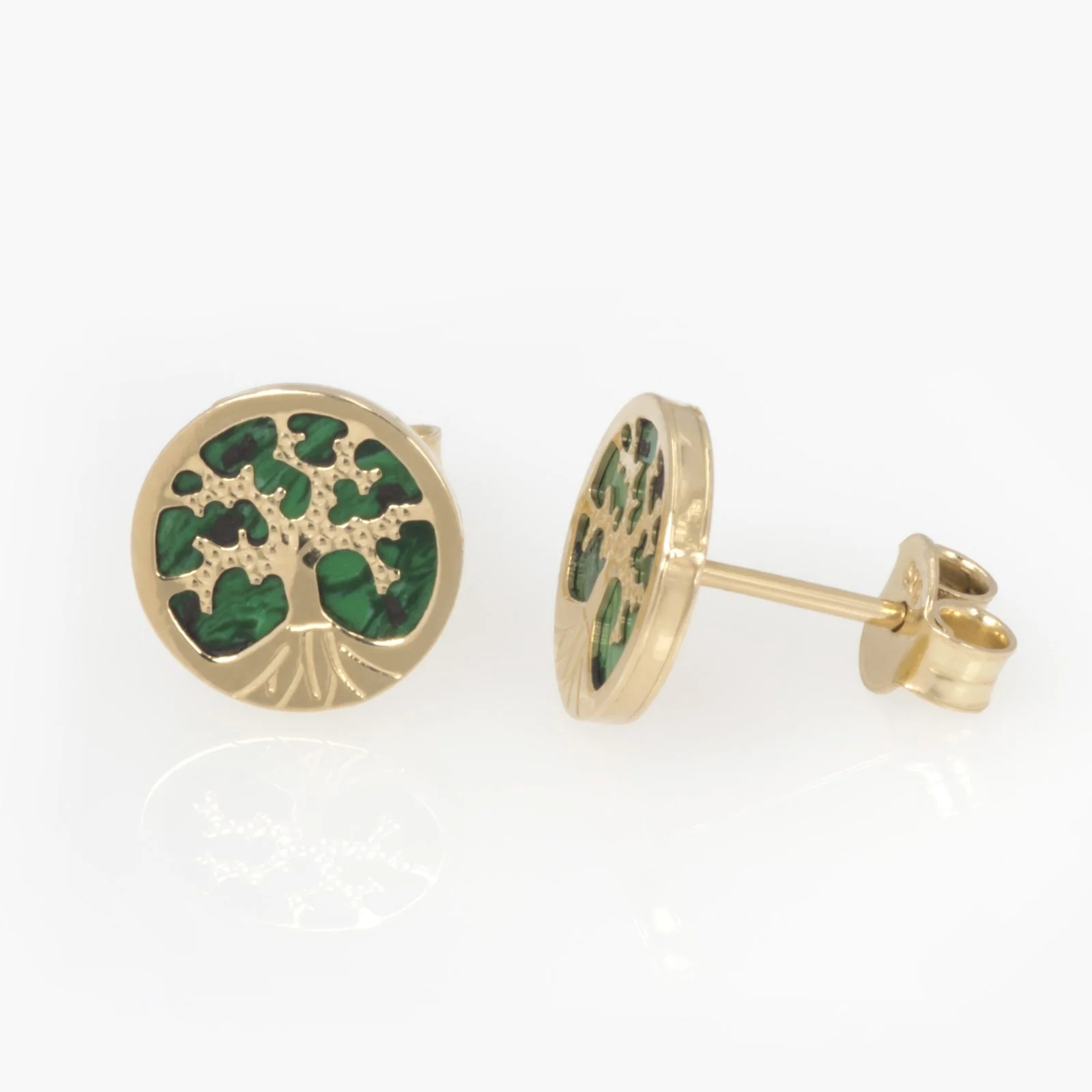 Tree of Life Stud Earrings — additional product image 3 from AntEva Crafts
