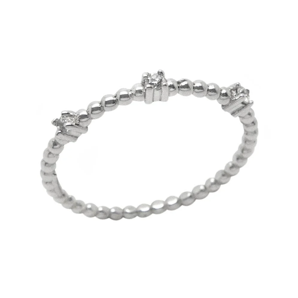Diamond Beaded Ring — additional product image 5 from AntEva Crafts
