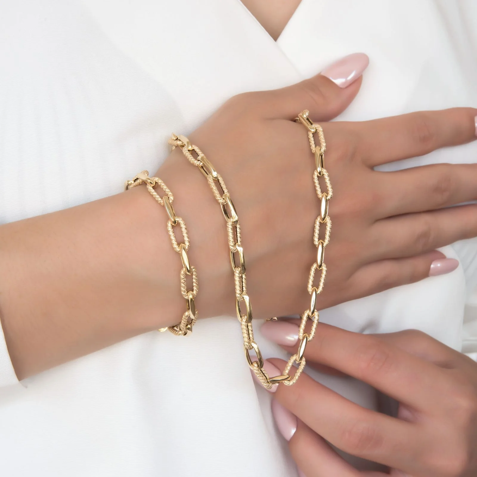 Oval Cliped Chain Set — additional product image 12 from AntEva Crafts