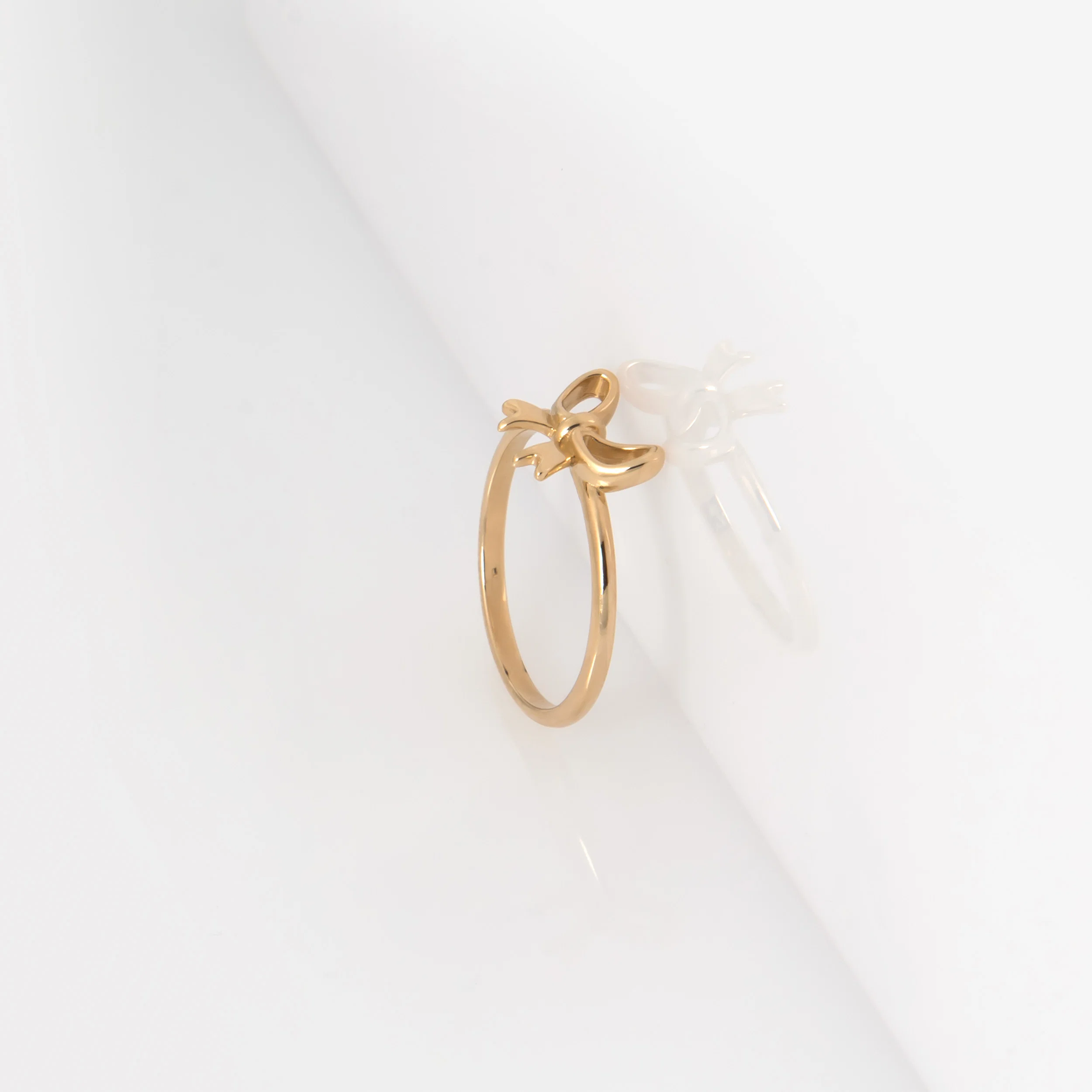 Delicate Bow Ring — additional product image 3 from AntEva Crafts