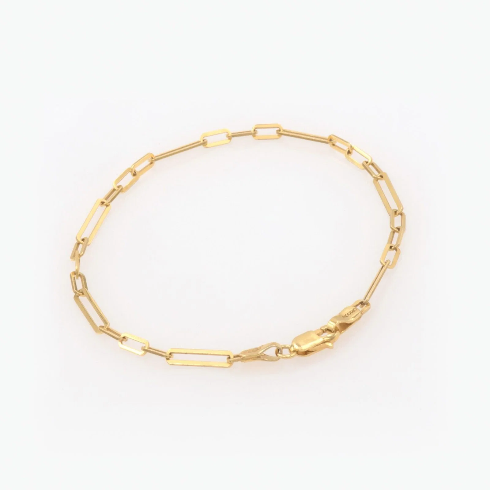 Oval Link Elongated Necklace Set — additional product image 3 from AntEva Crafts
