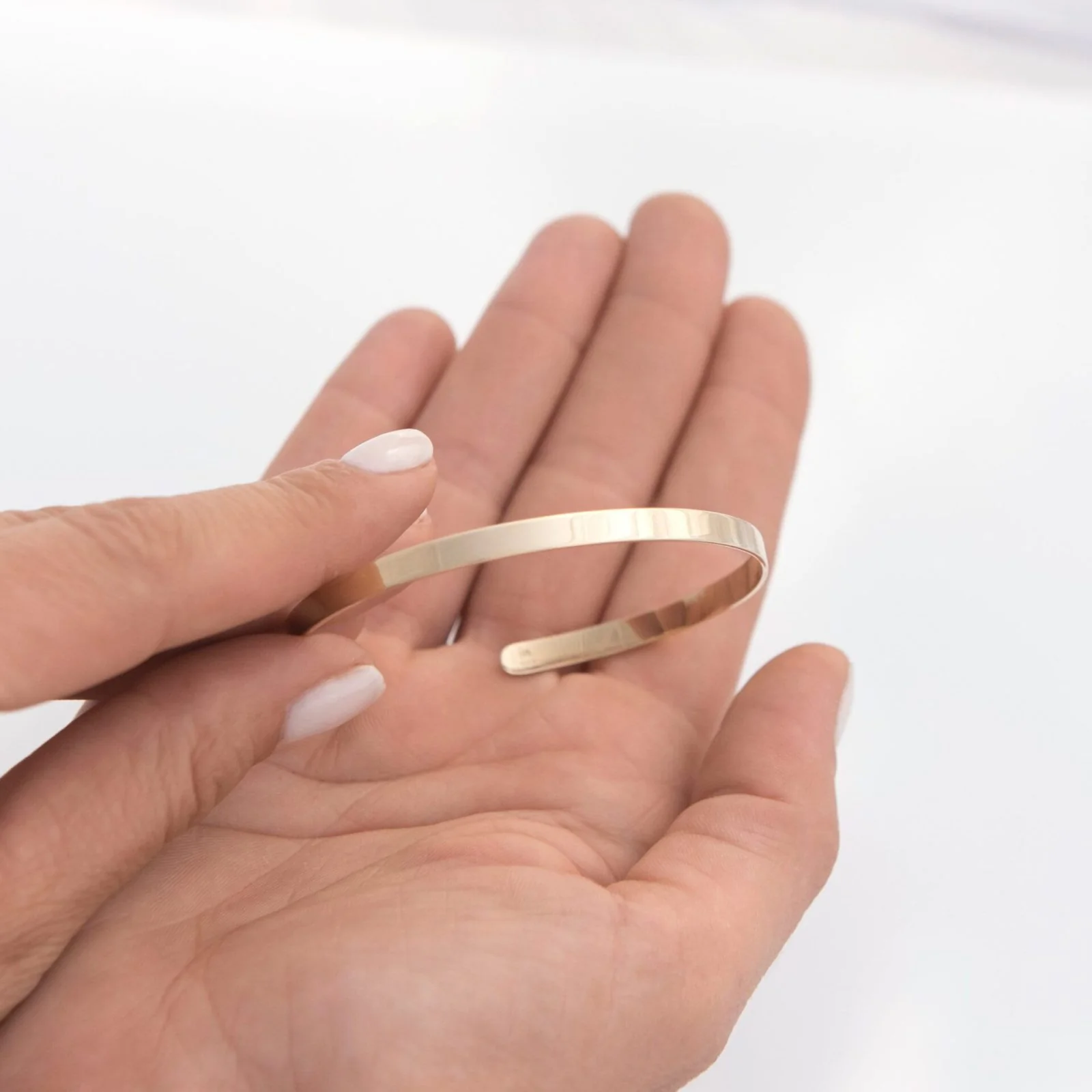 Plain Cuff Bangle — additional product image 3 from AntEva Crafts