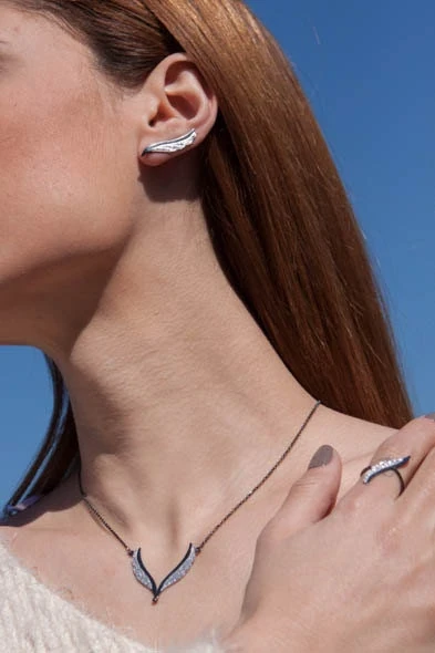 Angel Wings Earrings — additional product image 4 from AntEva Crafts