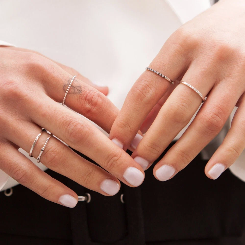 Dainty Opal Ring — additional product image 5 from AntEva Crafts
