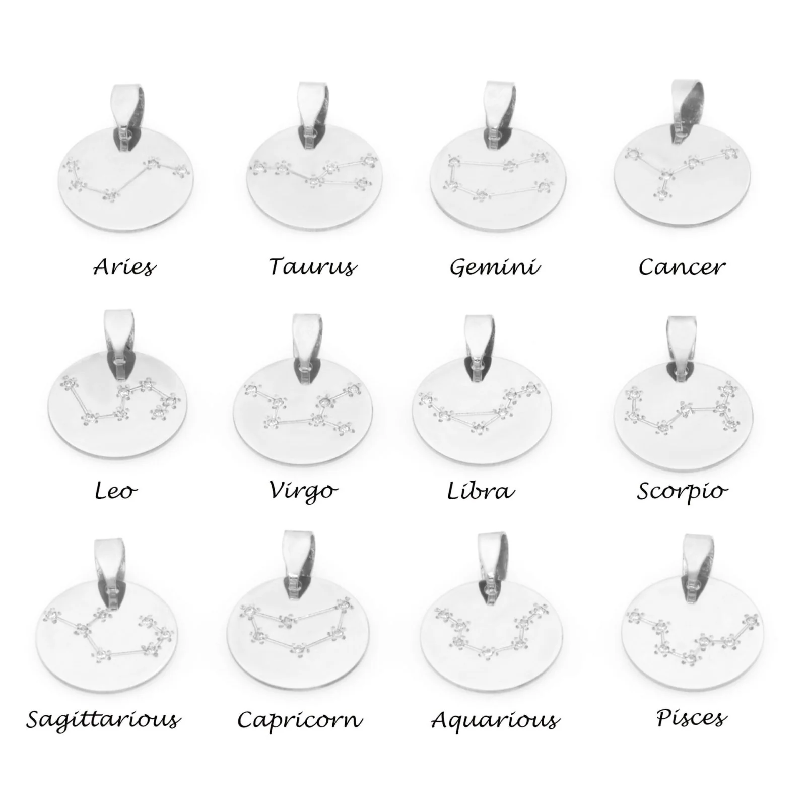 Astrology Zodiac Necklace — additional product image 5 from AntEva Crafts