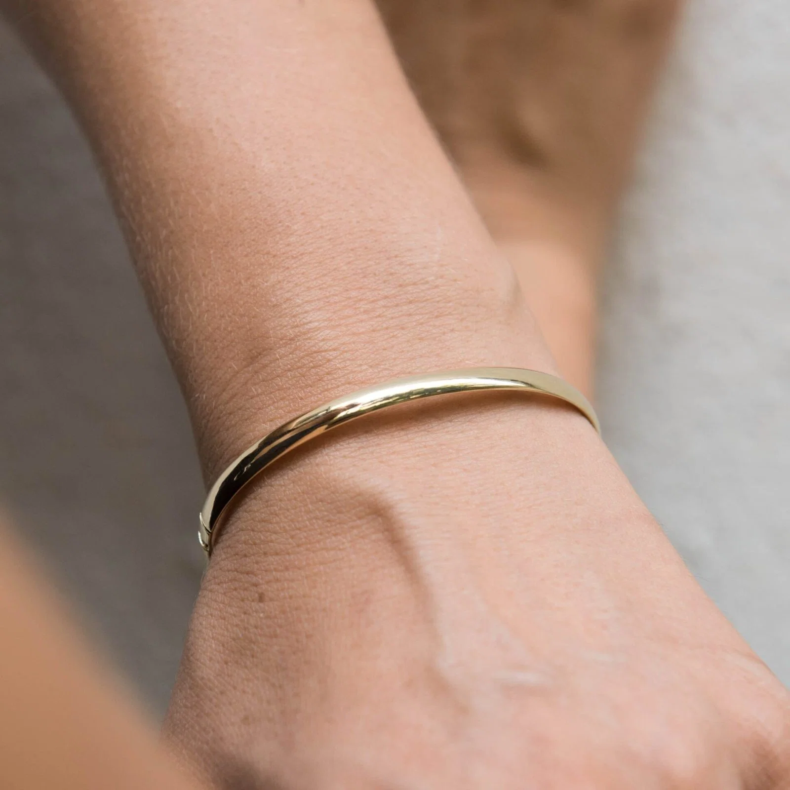 Classic Oval Bangle — additional product image 2 from AntEva Crafts