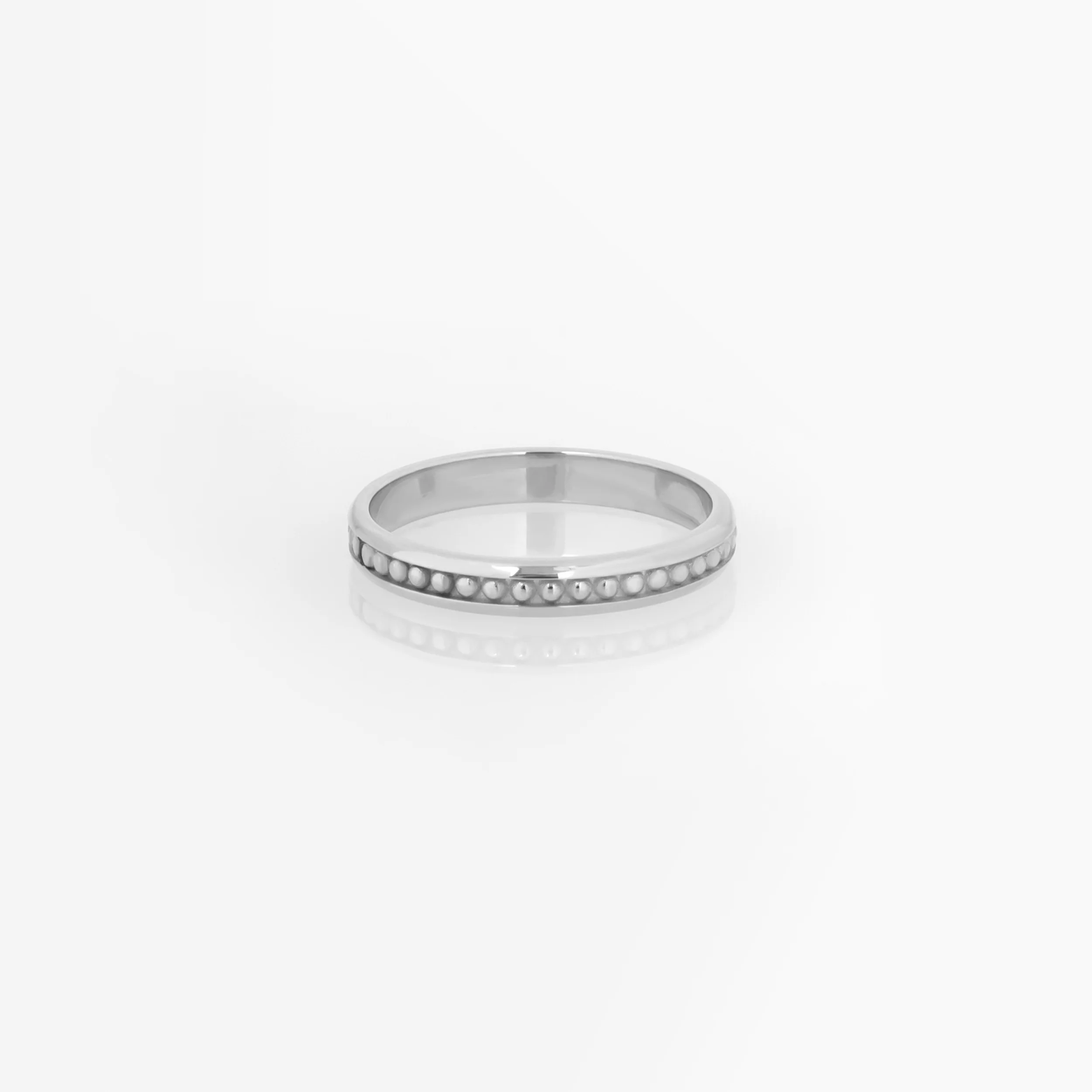 Milgrain Band Ring 3mm — additional product image 5 from AntEva Crafts
