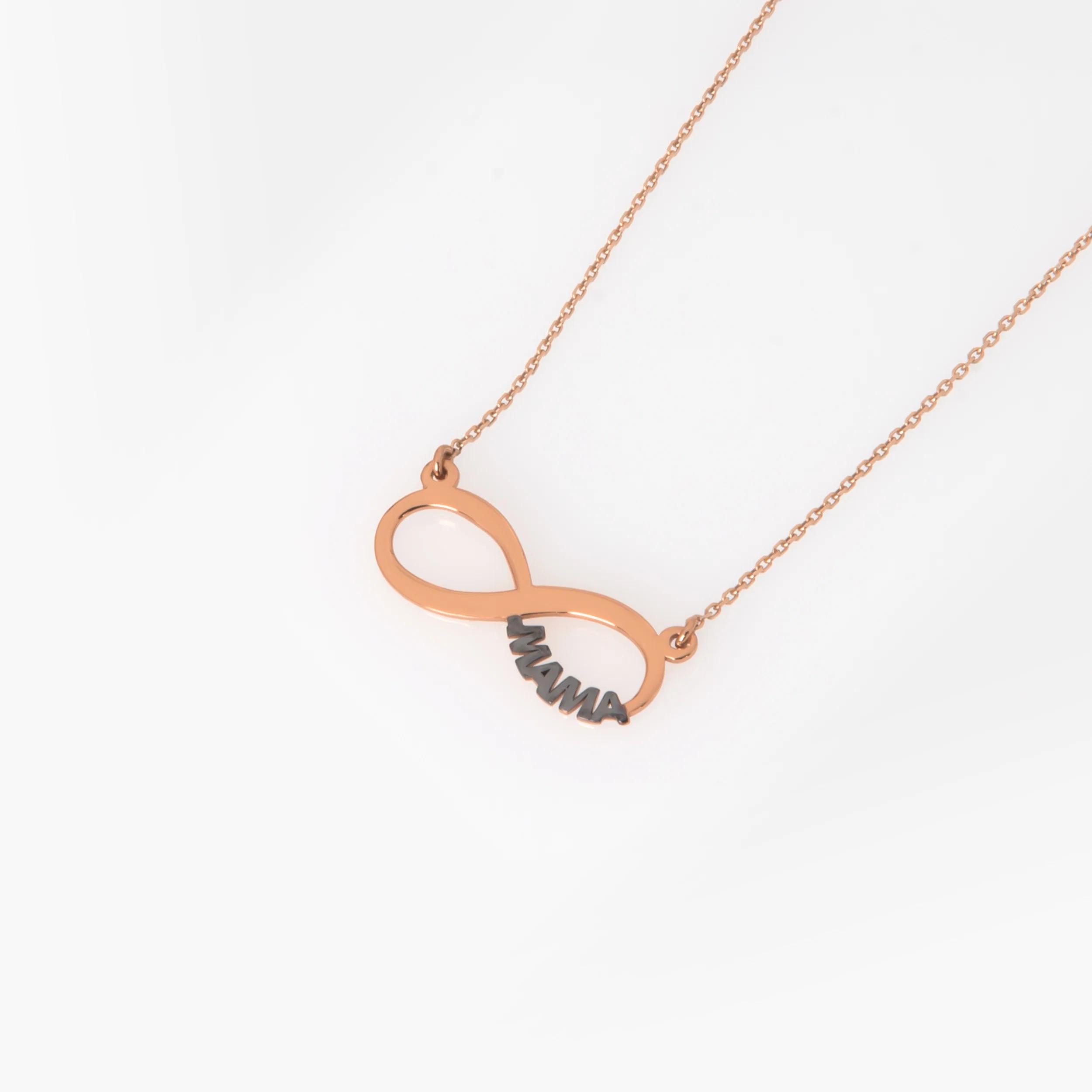 Silver Infinity Mama Necklace — additional product image 5 from AntEva Crafts
