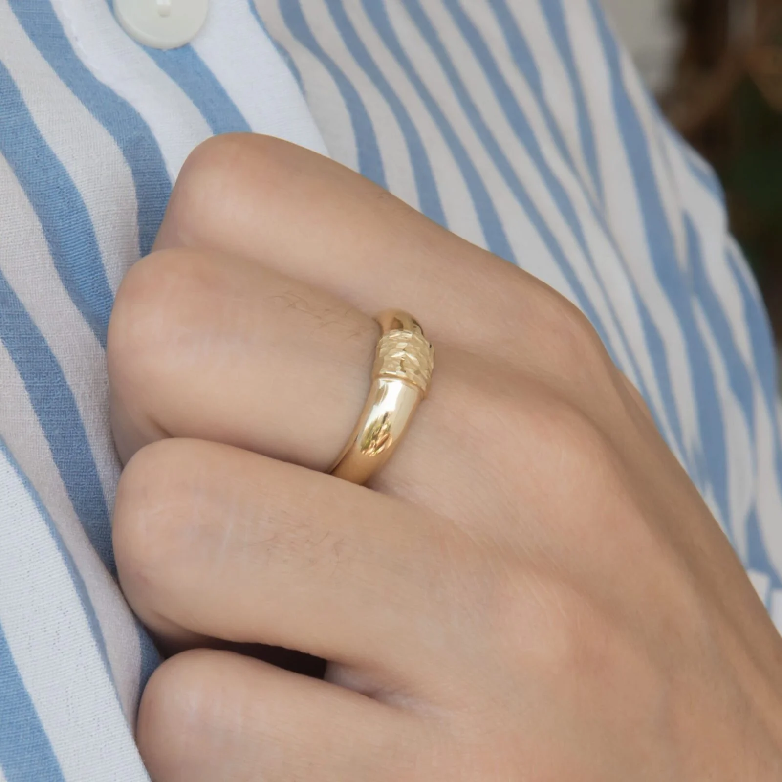 Dome Knot Ring — additional product image 3 from AntEva Crafts