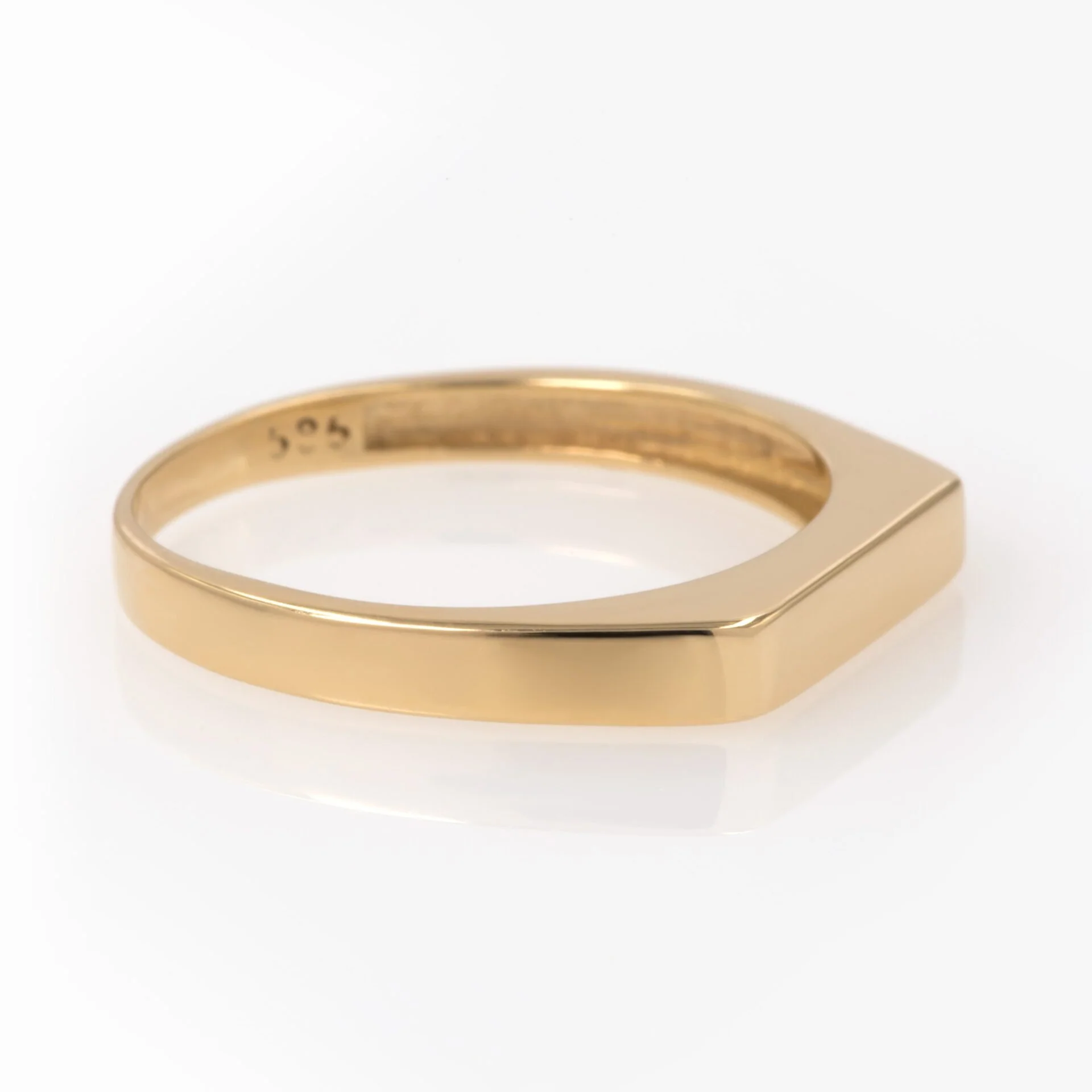 Flat Signet Ring — additional product image 6 from AntEva Crafts