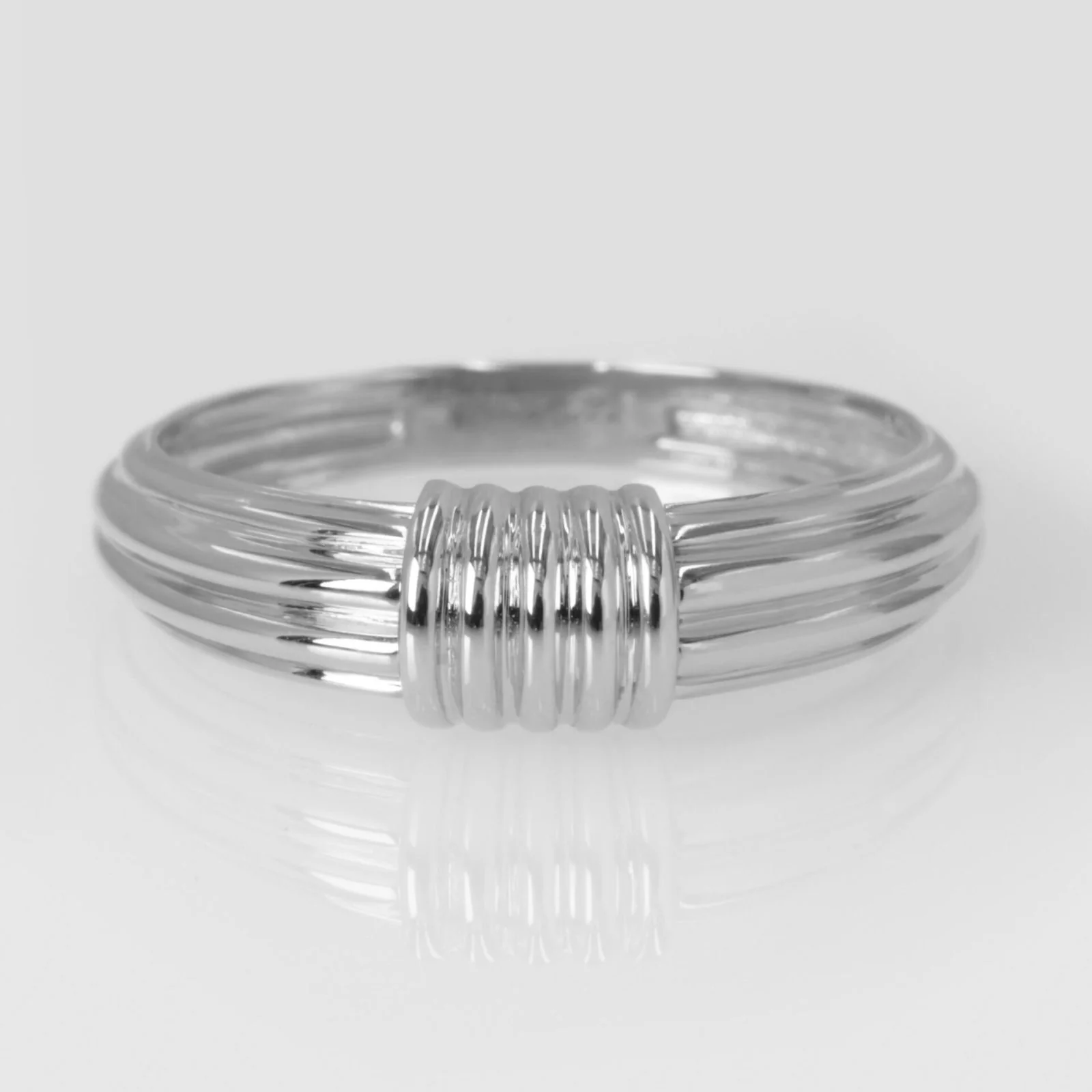 Ribbed Knot Ring — additional product image 5 from AntEva Crafts