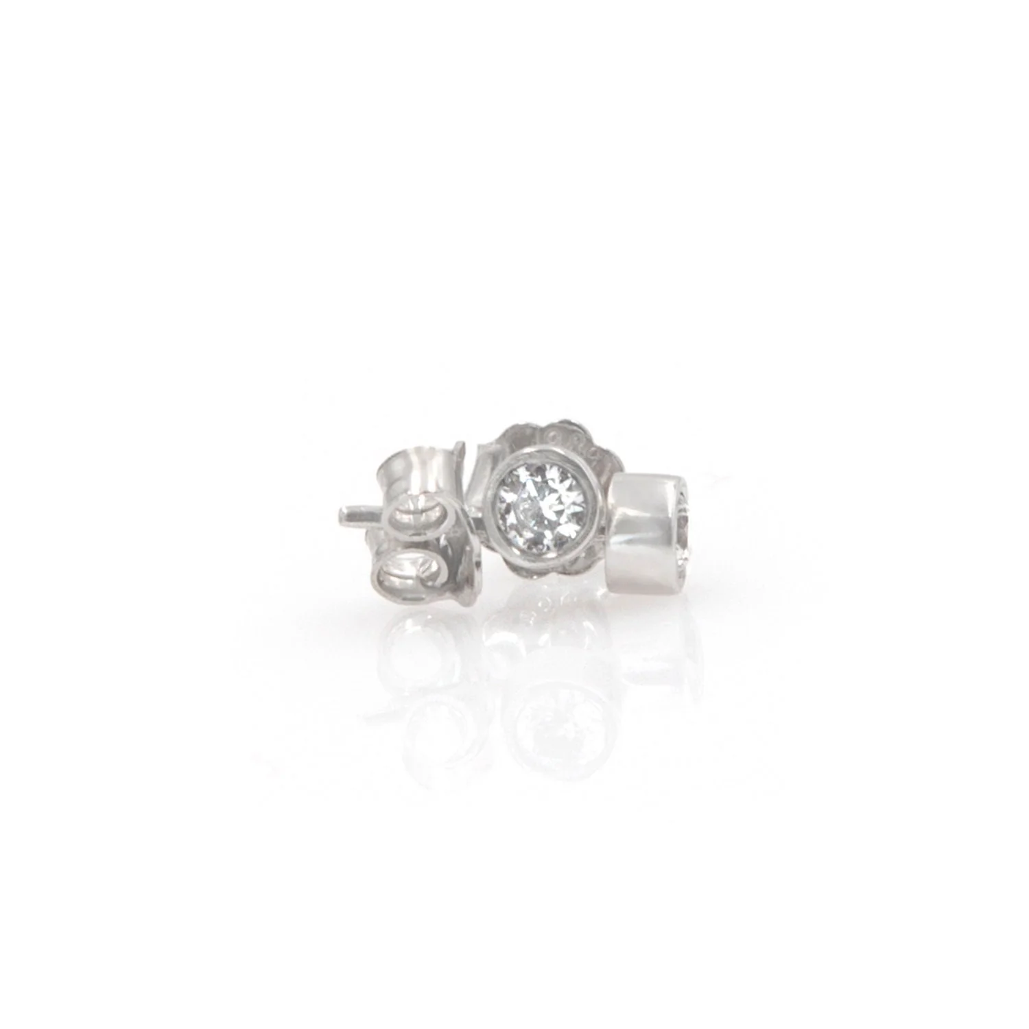Circle Stud Earrings — additional product image 6 from AntEva Crafts