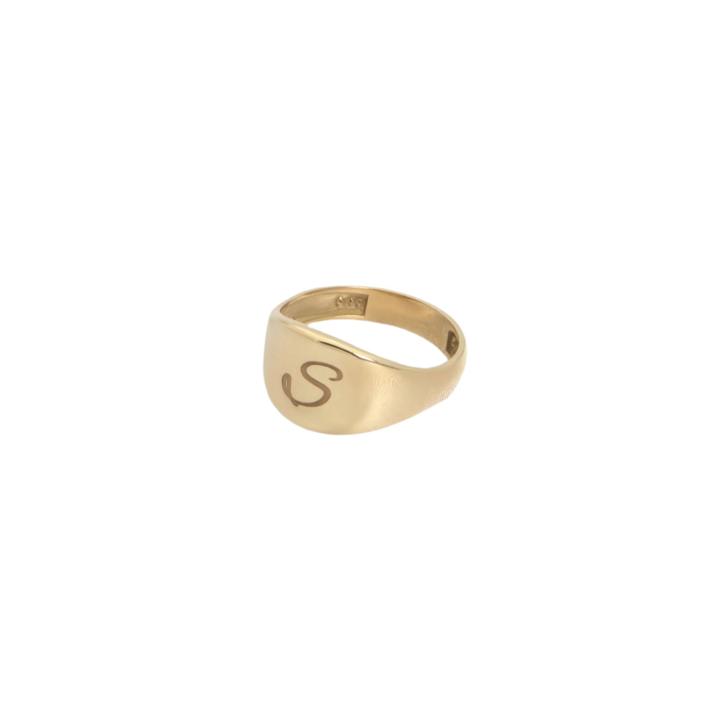Personalized Pinky Signet Ring — additional product image 5 from AntEva Crafts