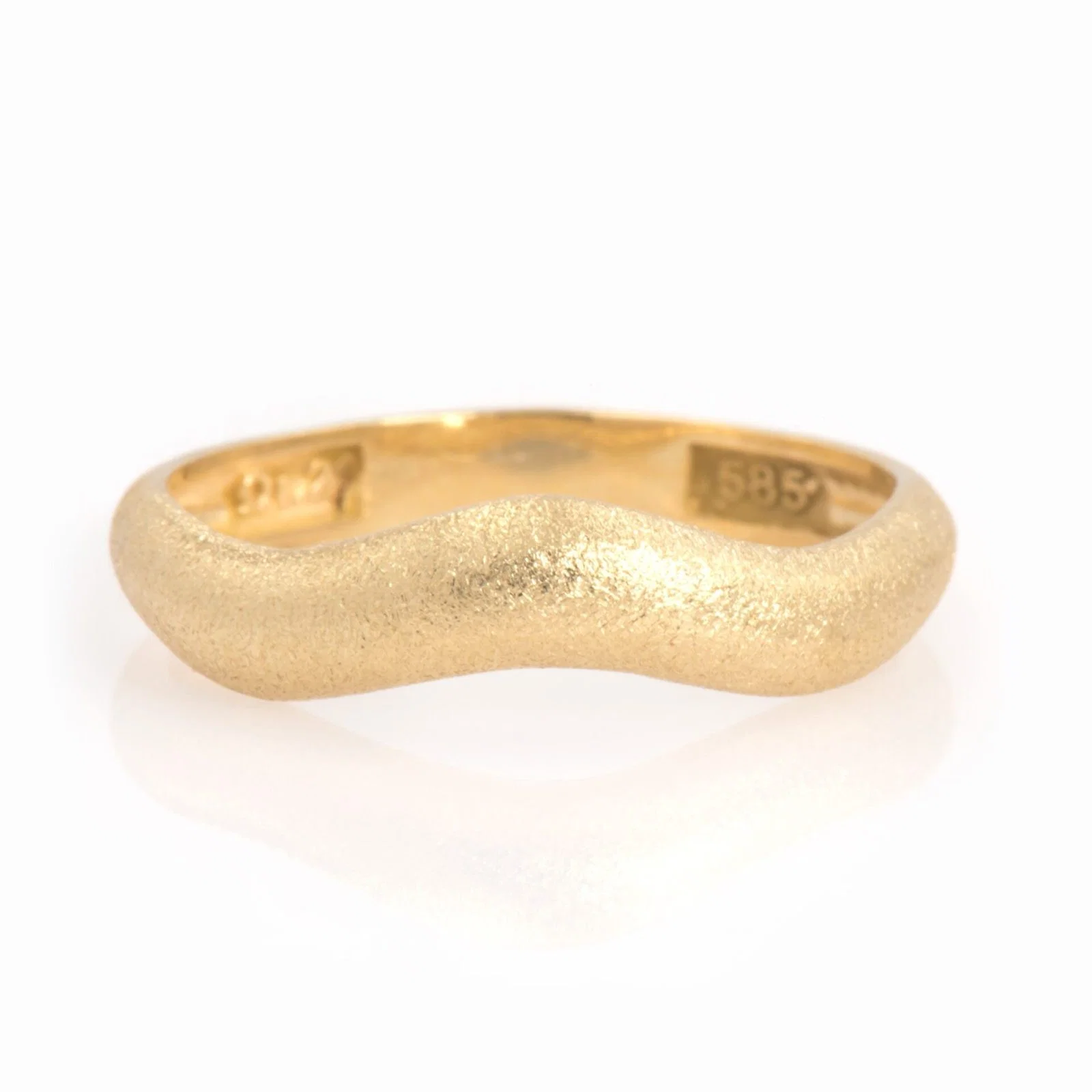 Wavy Dome Ring — additional product image 6 from AntEva Crafts