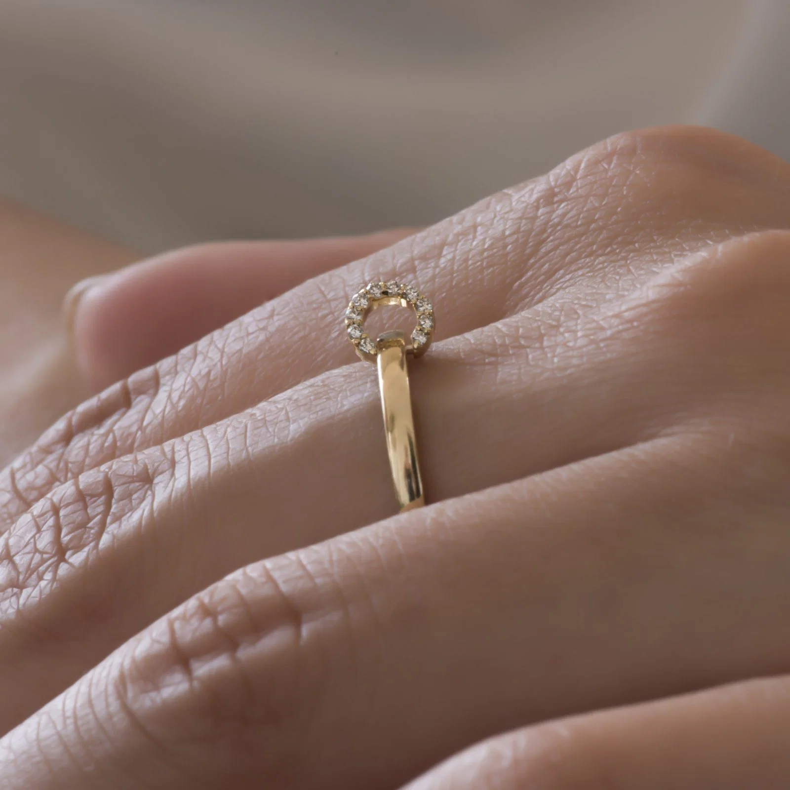 Circle Charm Ring — additional product image 6 from AntEva Crafts
