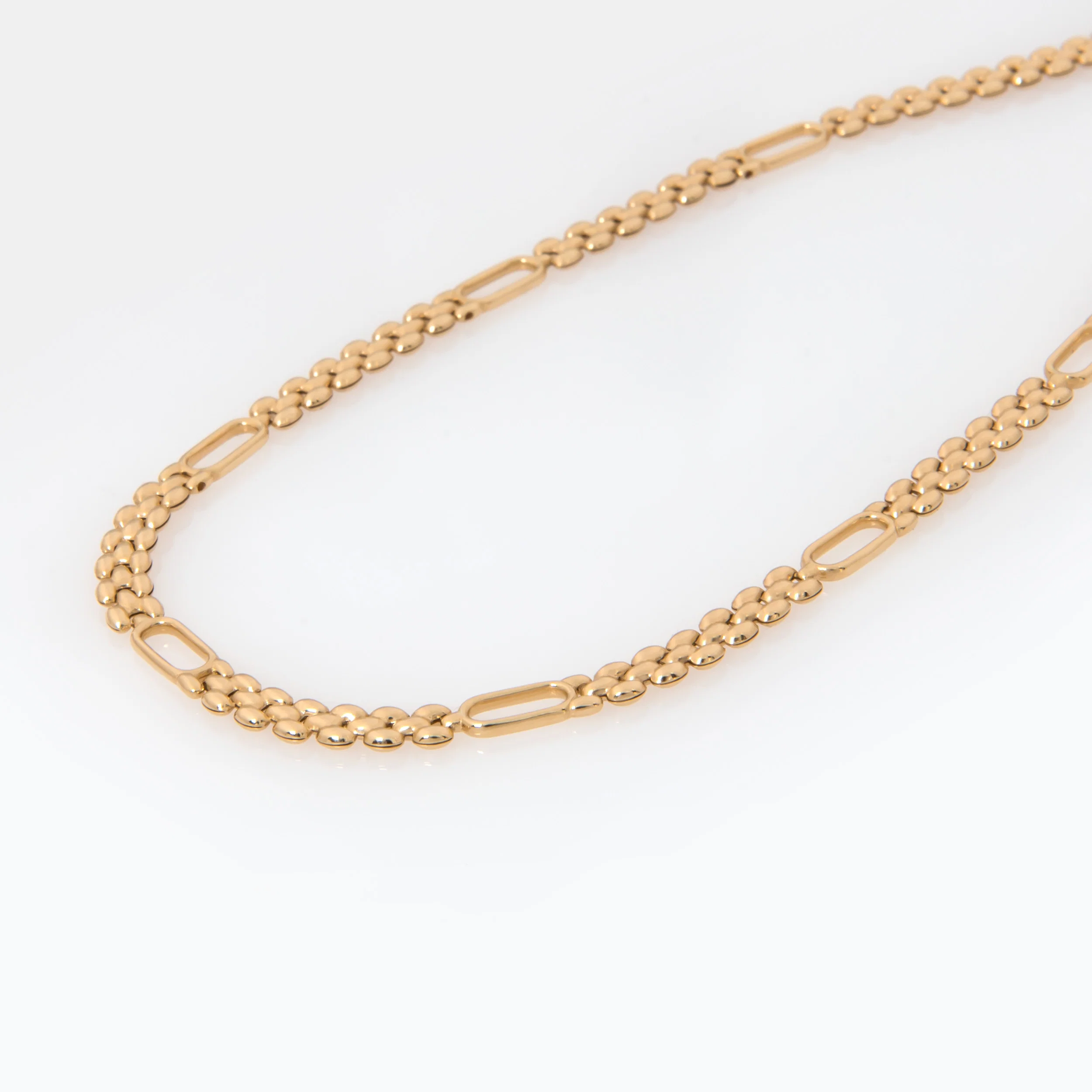 Panther Link Paperclip Necklace — additional product image 4 from AntEva Crafts